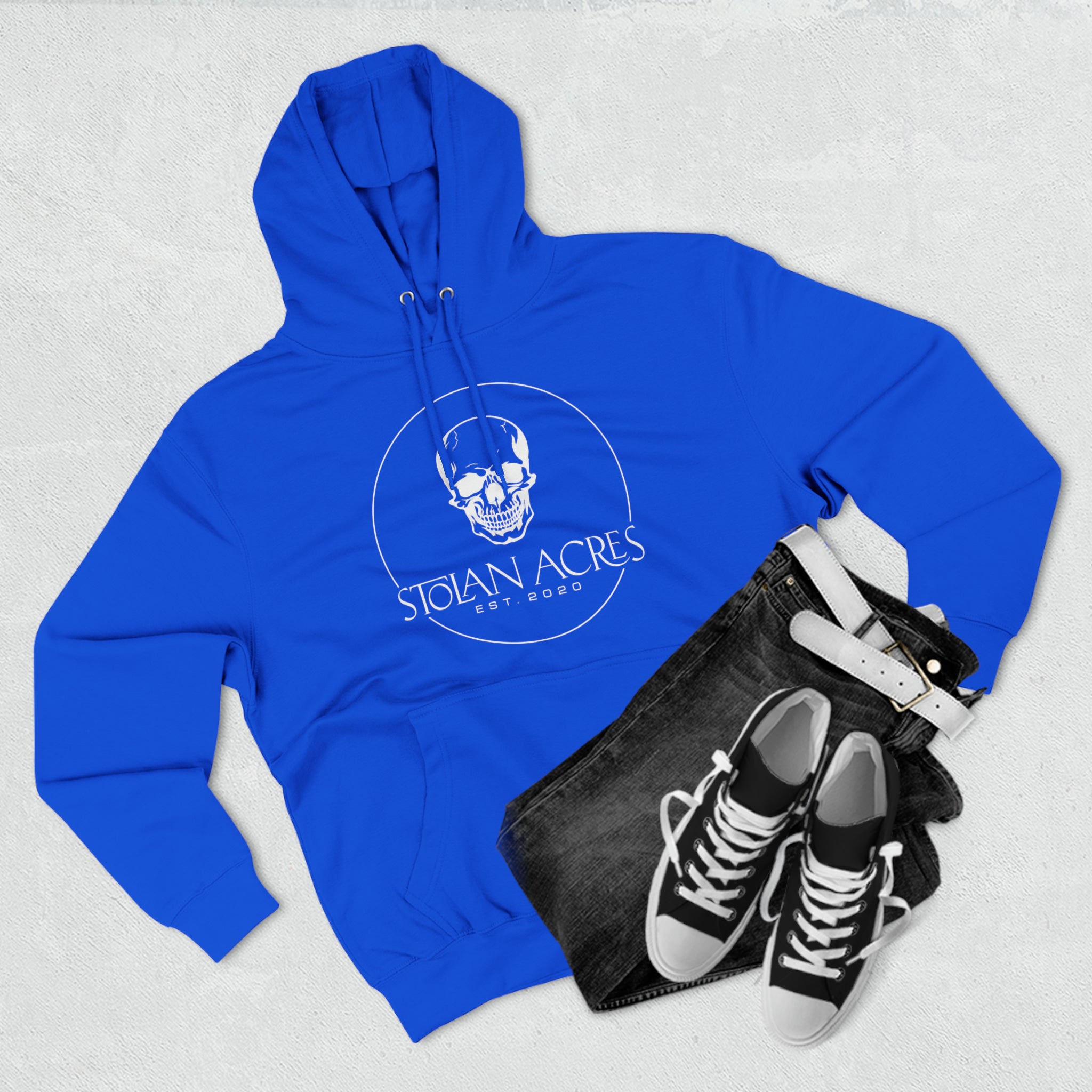 Stolan Acres Skull Hoodie