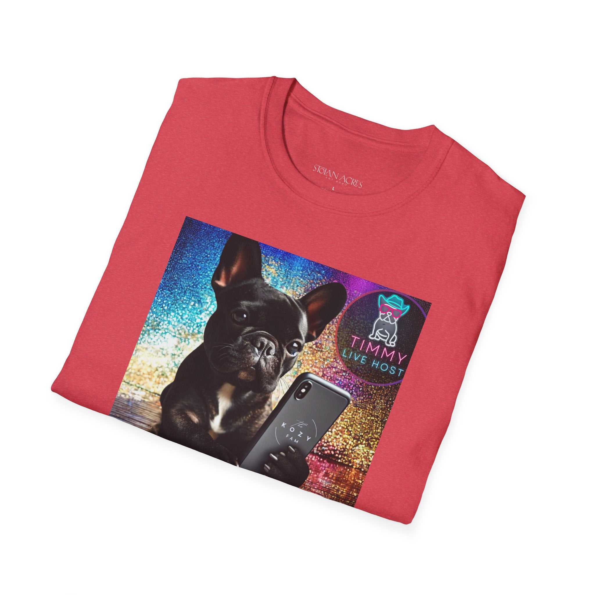 Timmy: Live Host | Unisex Softstyle T-Shirt