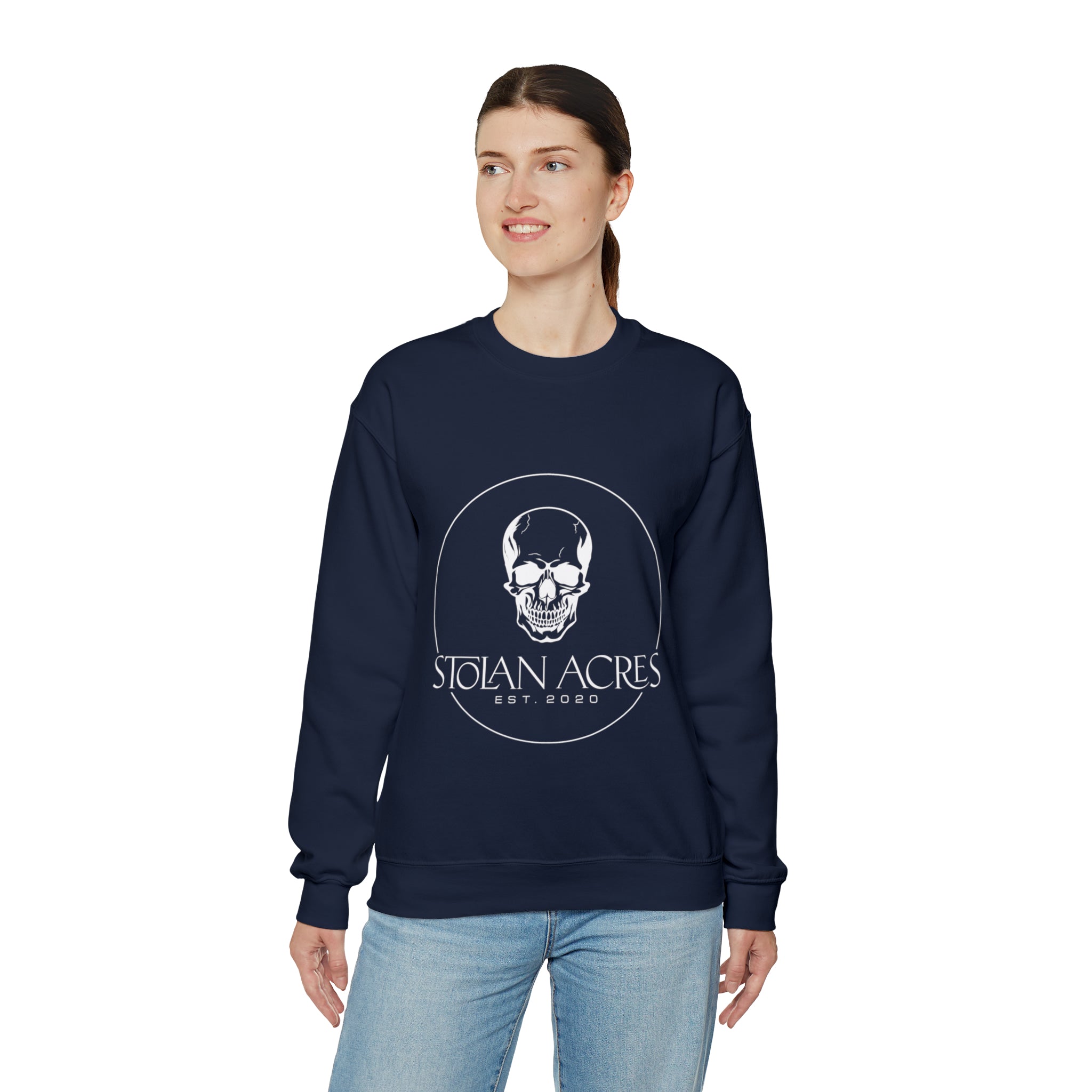 Stolan Acres Skull Crewneck Sweatshirt