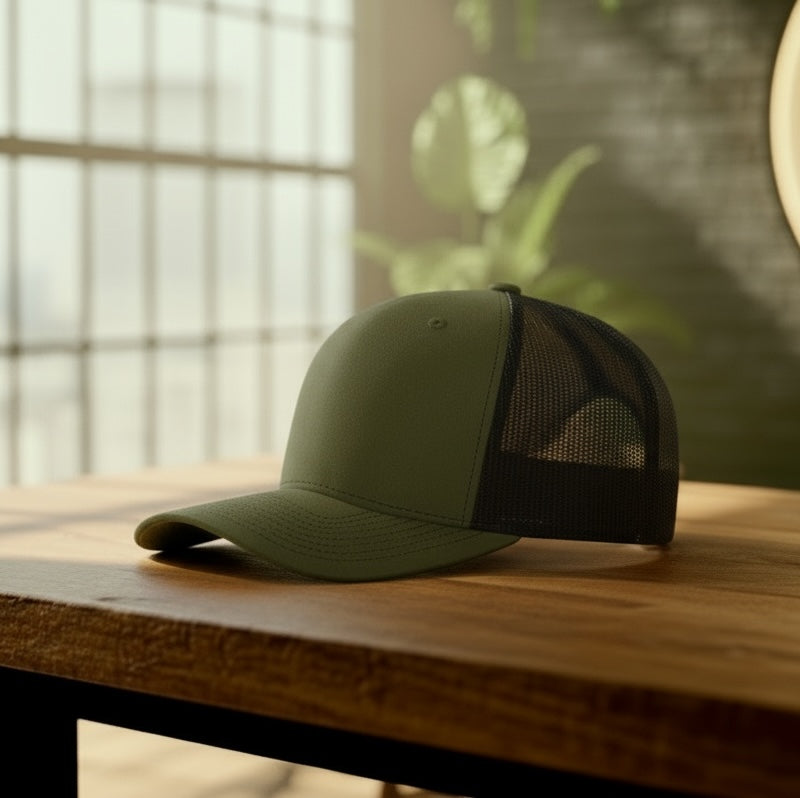 Richardson 112 Leather Patch Hat