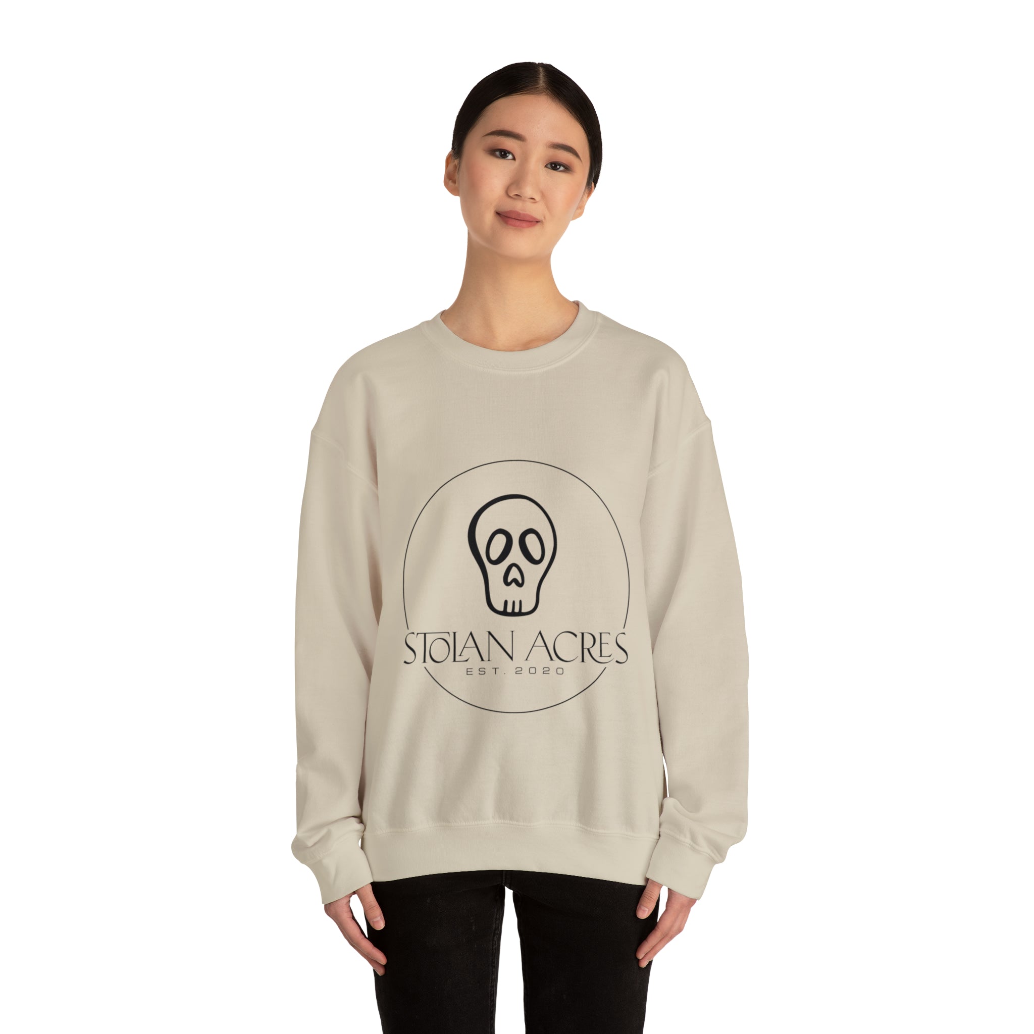 Stolan Acres Skull Crewneck Sweatshirt