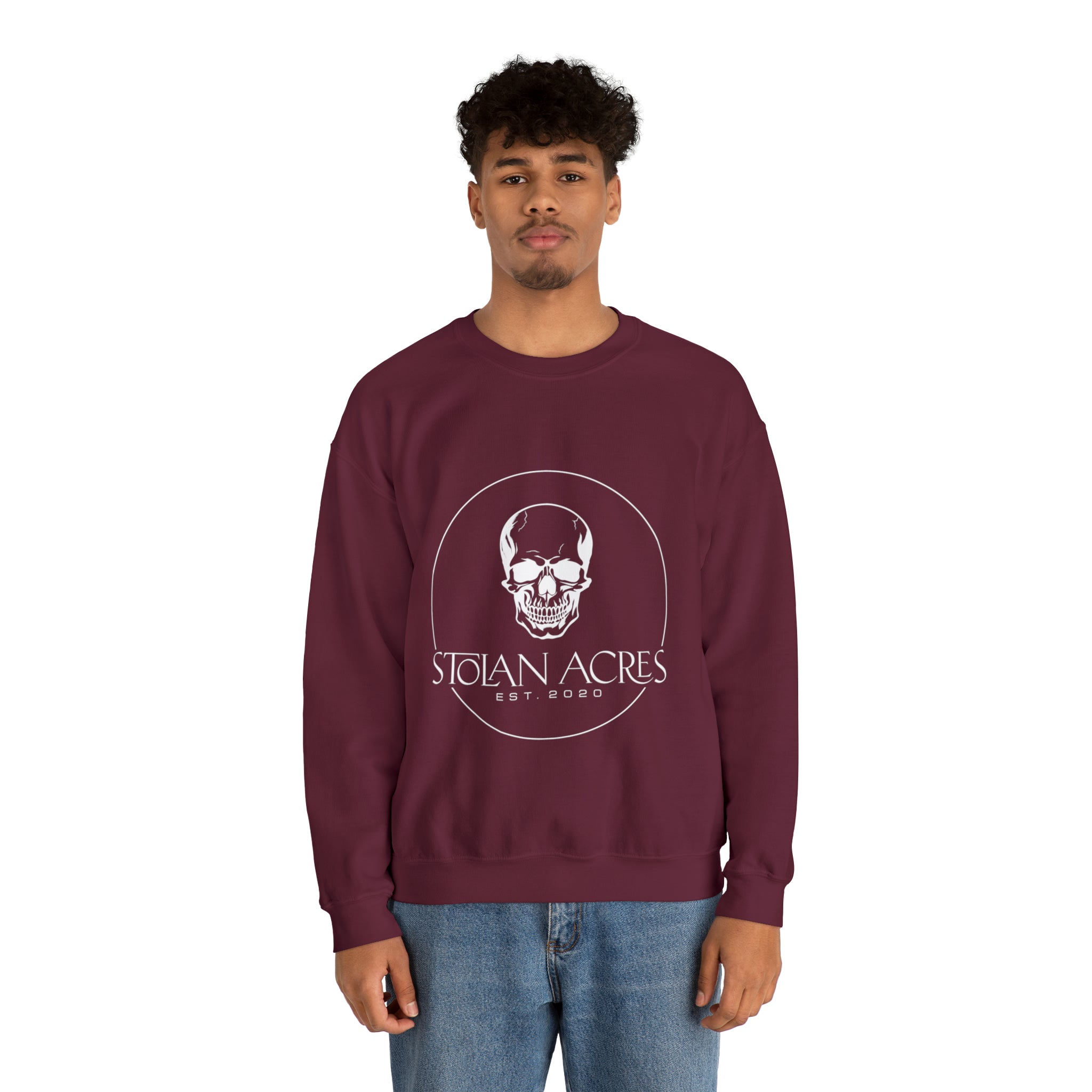Stolan Acres Skull Crewneck Sweatshirt