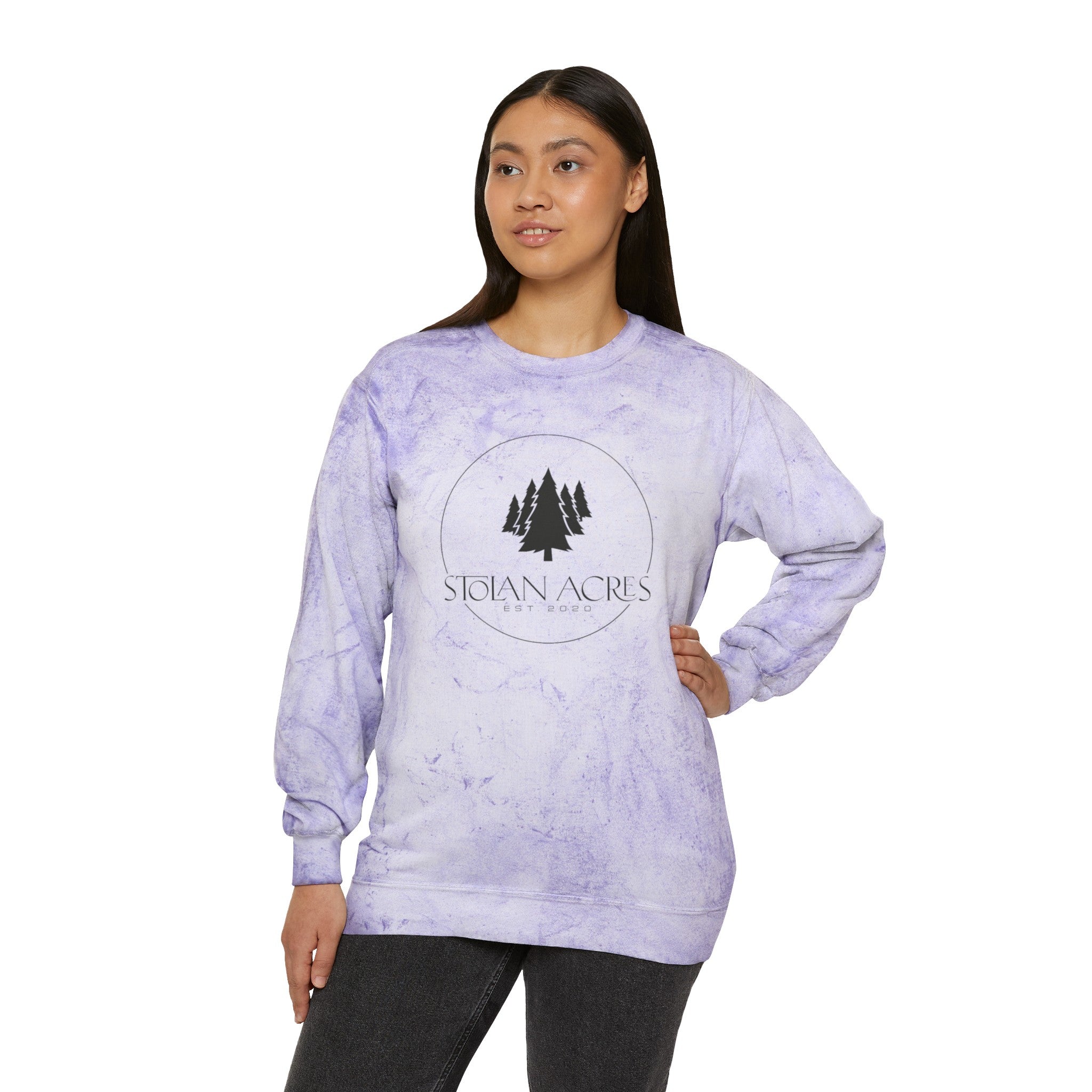 Stolan Acres | Color Blast Crewneck Sweatshirt