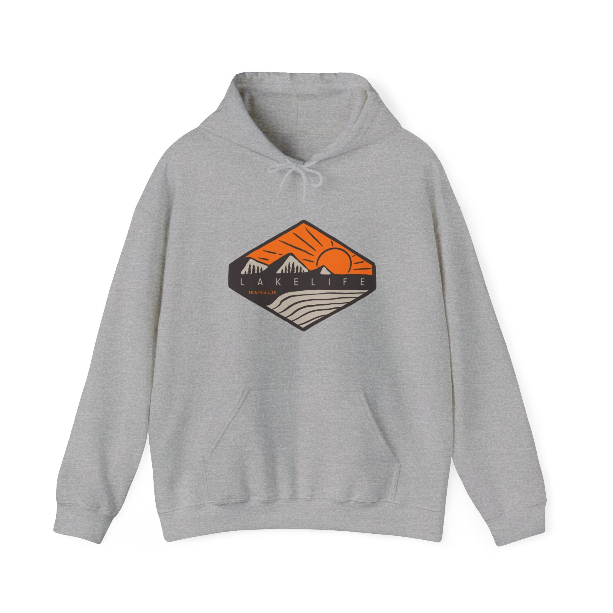 Orange Bluffs | Unisex Heavy Blend? Hooded Sweatshirt