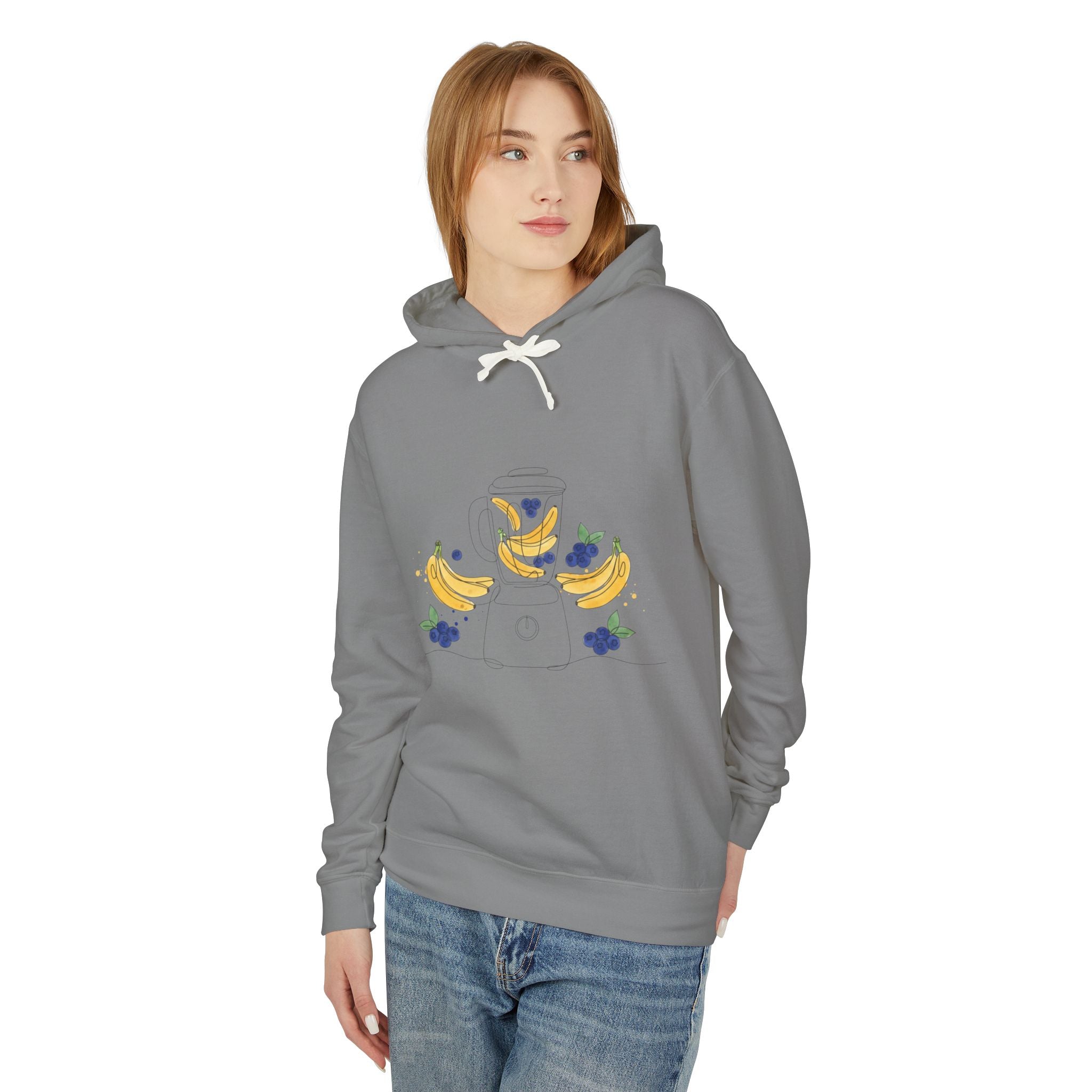 Blueberry Banana Smoothie | Lightweight Cozy Hood