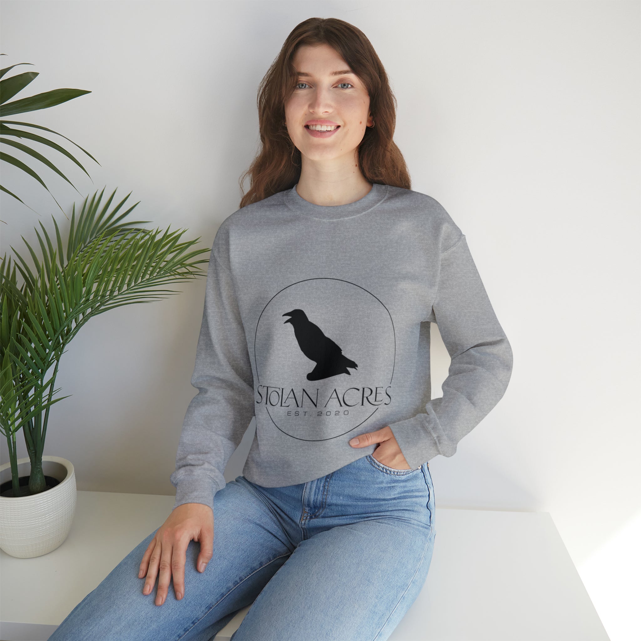Stolan Acres Raven Crewneck Sweatshirt