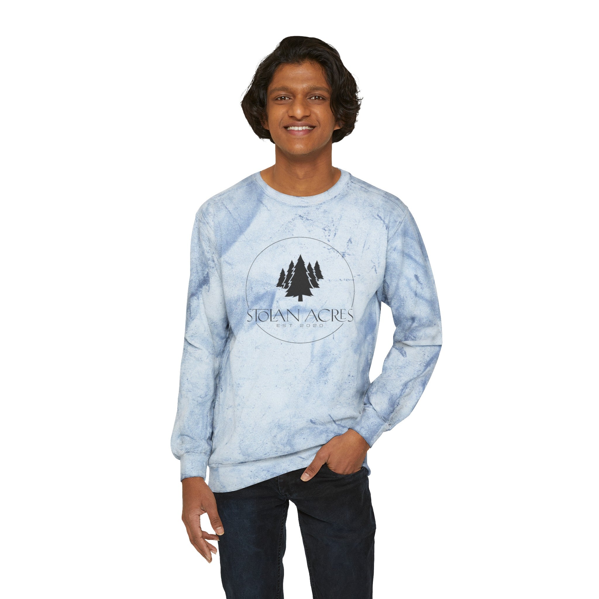 Stolan Acres | Color Blast Crewneck Sweatshirt