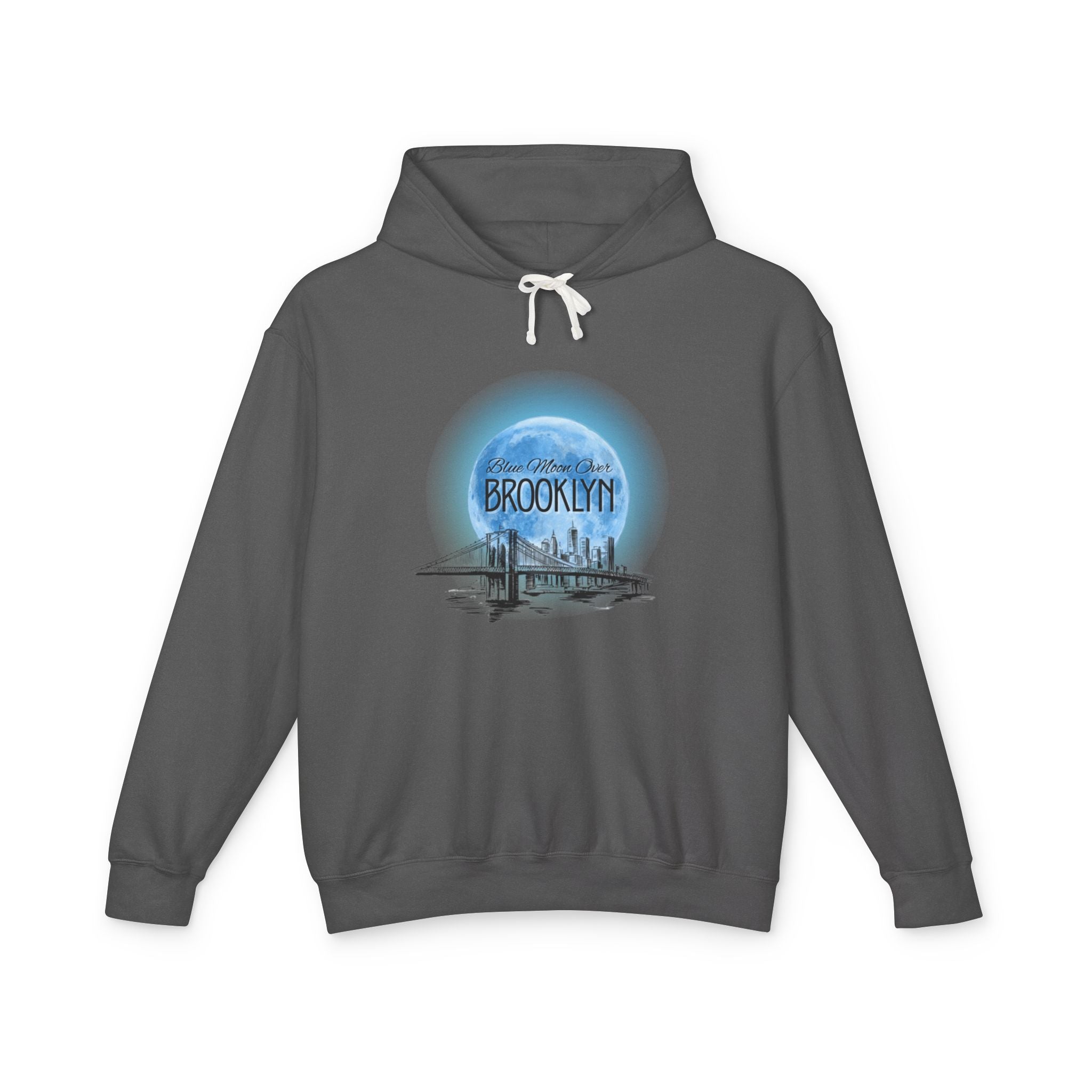 Blue Moon Over Brooklyn | Unisex Lightweight Hoodie