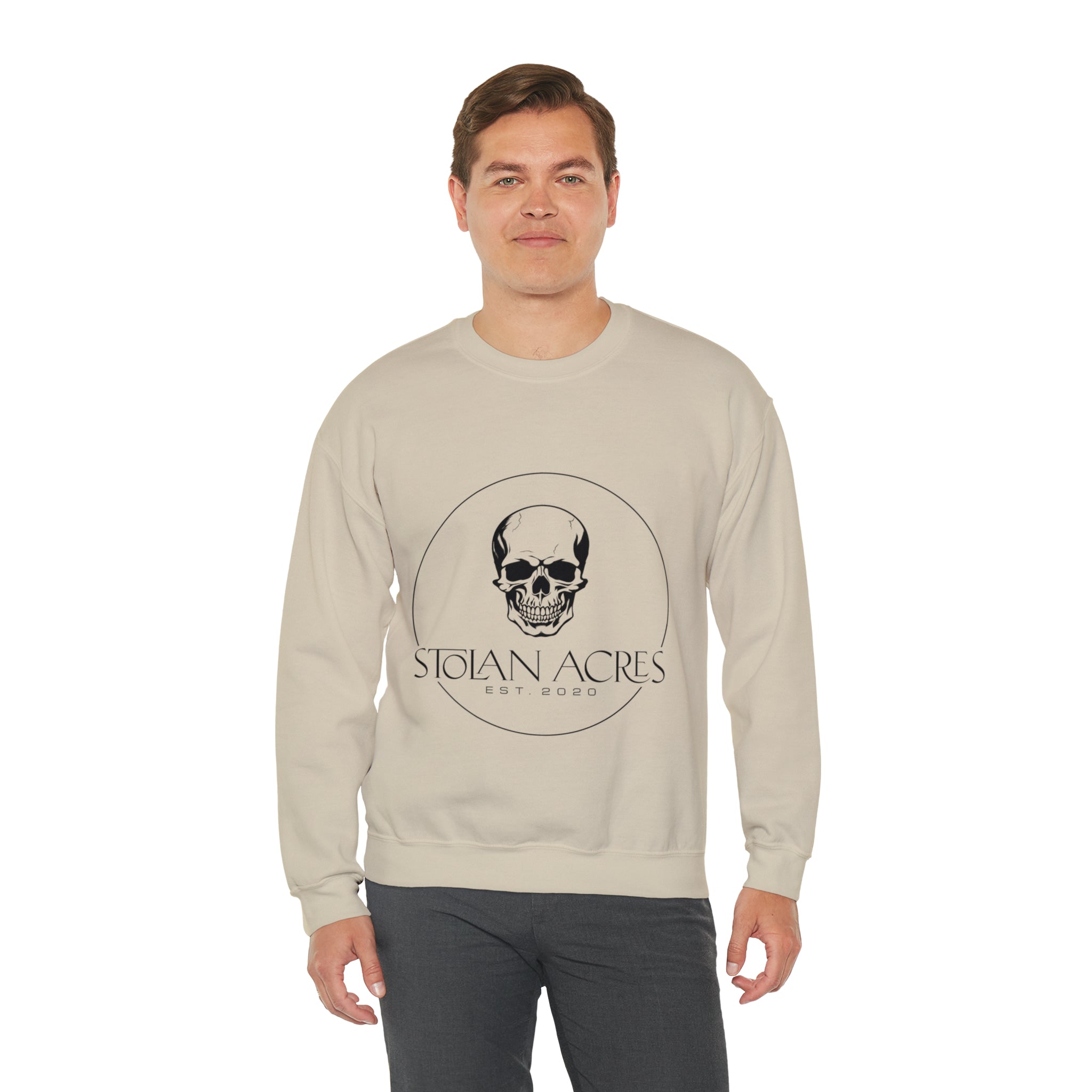 Stolan Acres Skull Crewneck Sweatshirt