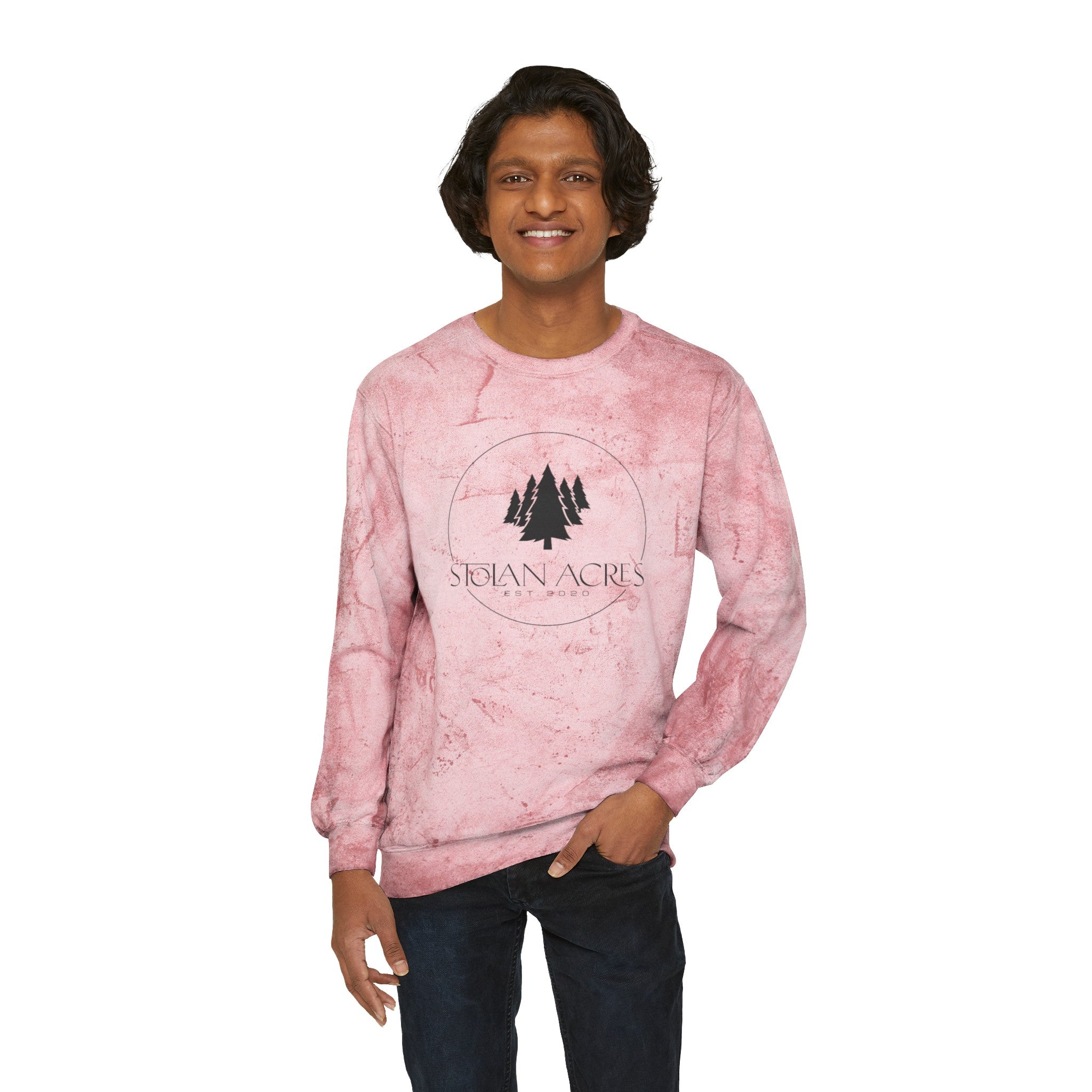 Stolan Acres | Color Blast Crewneck Sweatshirt