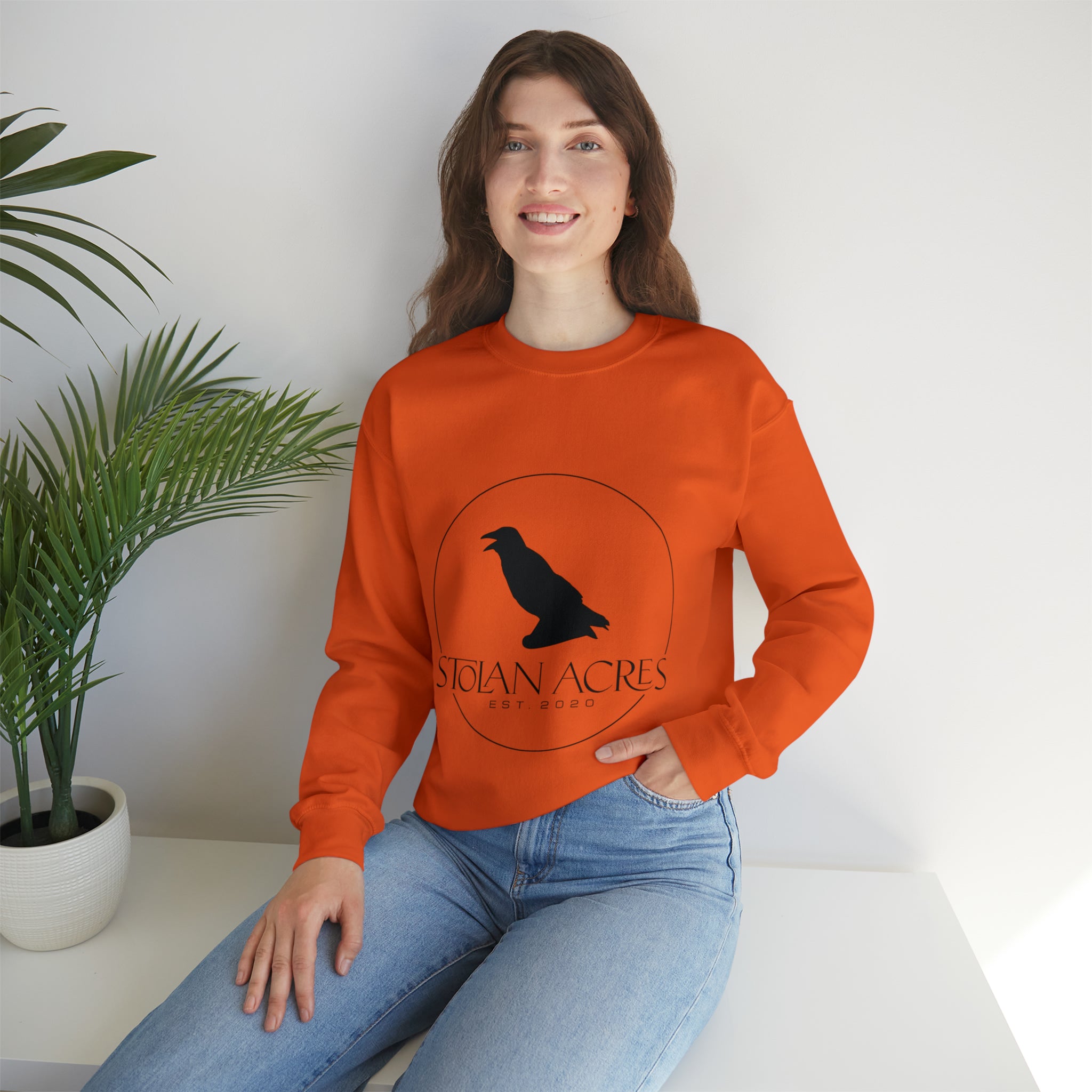 Stolan Acres Raven Crewneck Sweatshirt