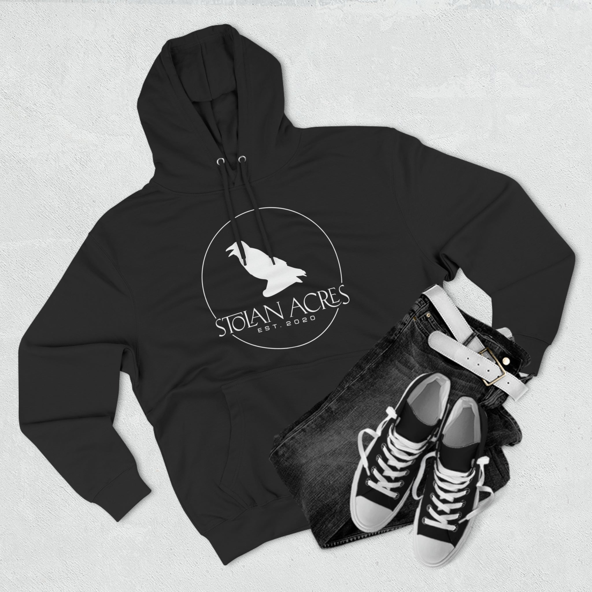 Stolan Acres Raven Hoodie