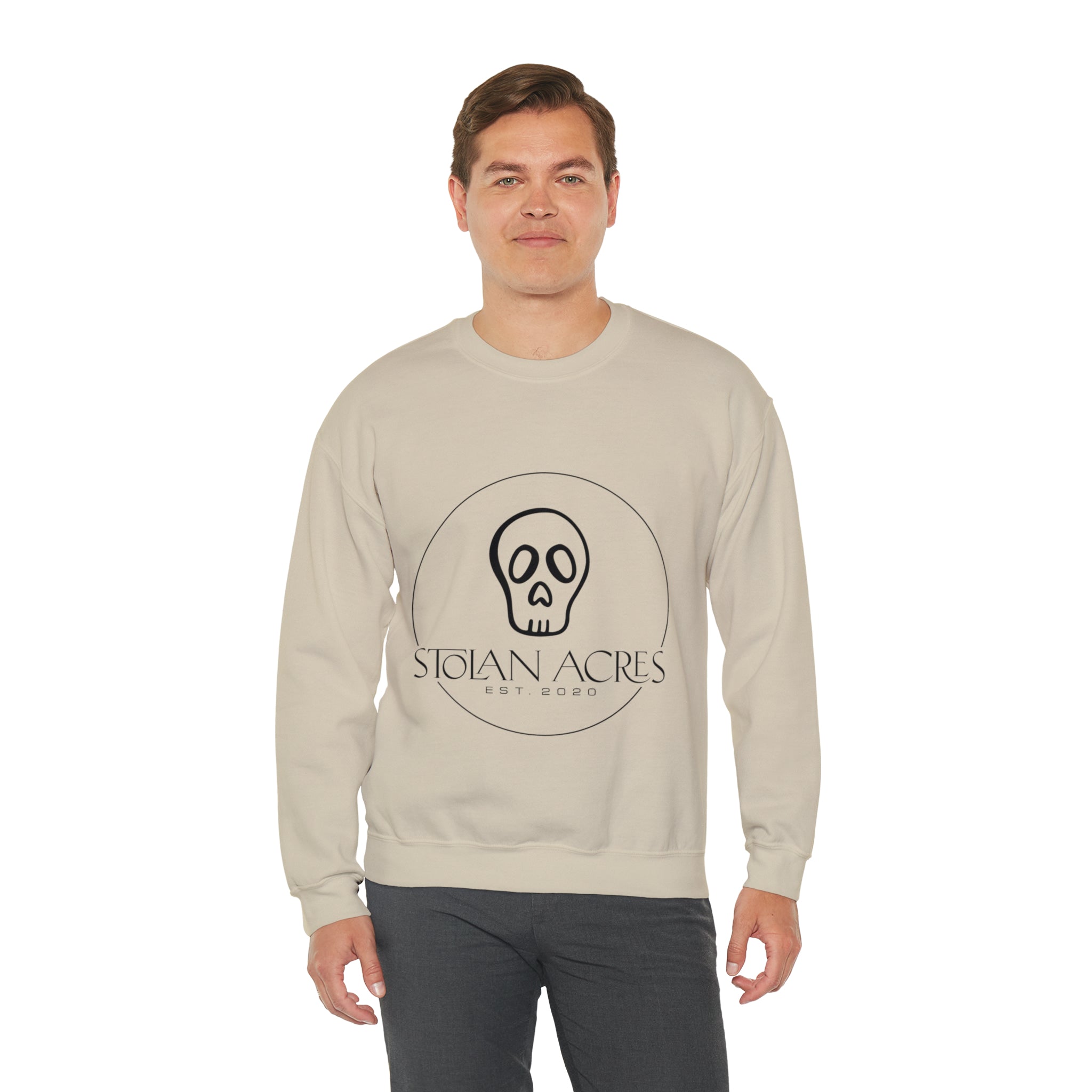 Stolan Acres Skull Crewneck Sweatshirt