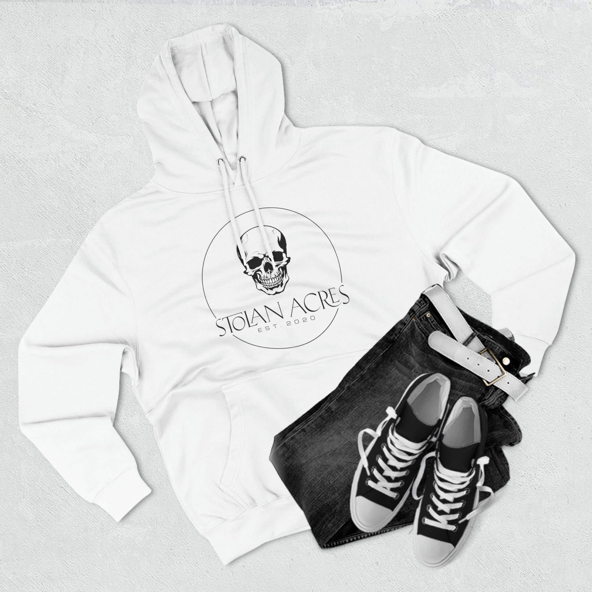 Stolan Acres Skull Hoodie