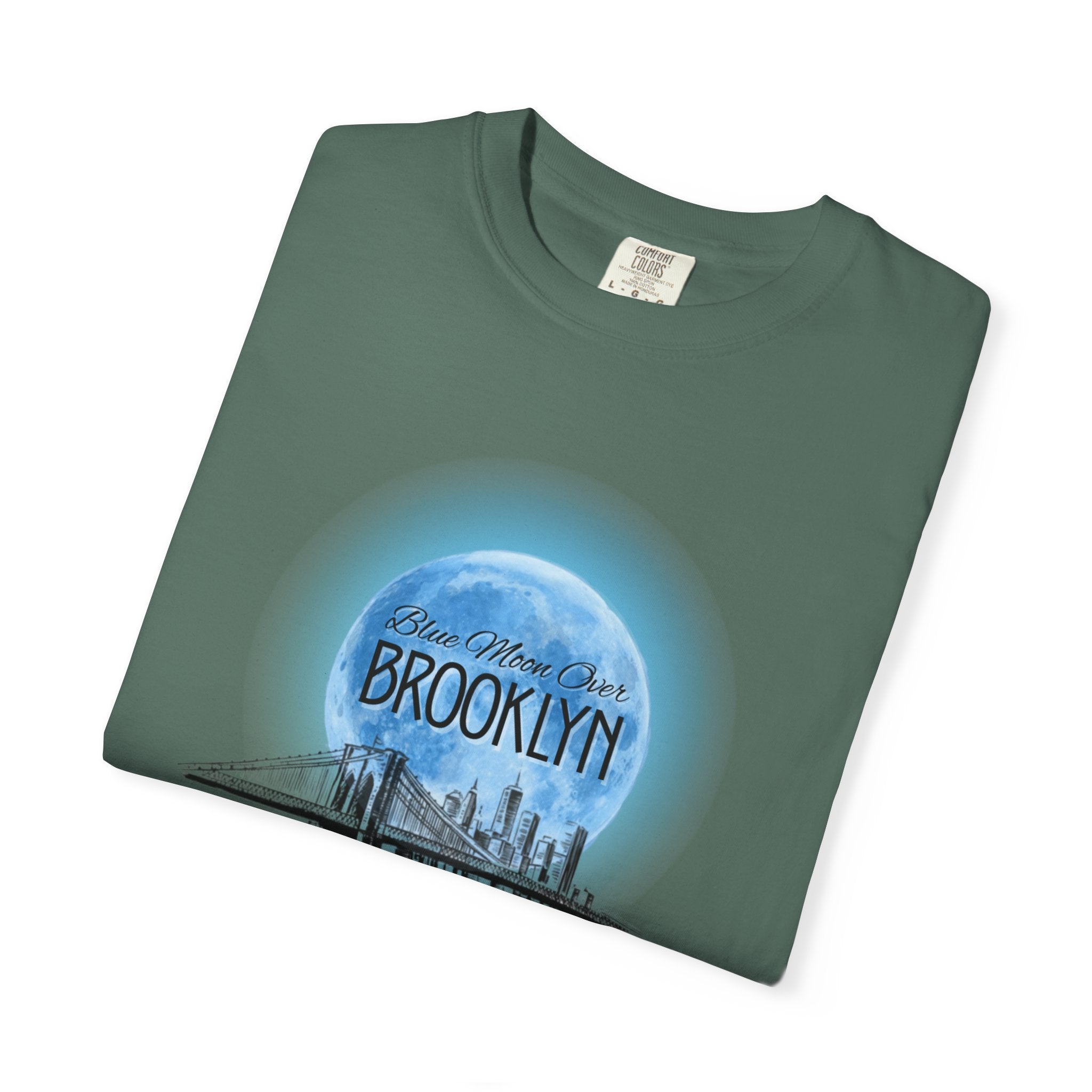 Blue Moon Over Brooklyn Tee – Made for Late Nights & Slow Mornings