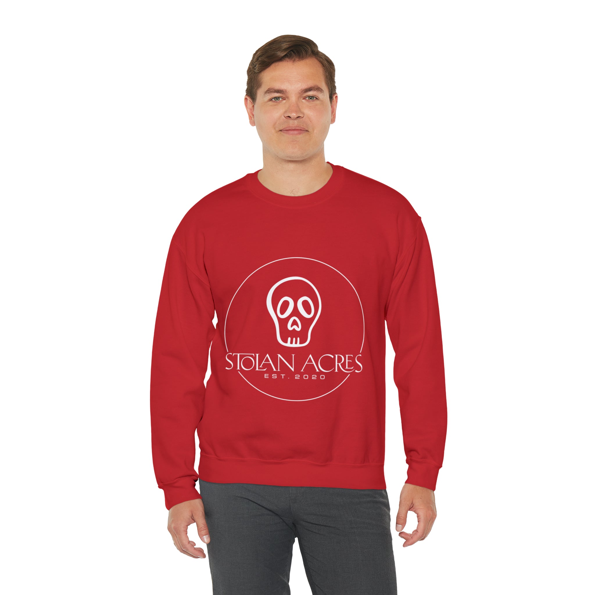 Stolan Acres Skull Crewneck Sweatshirt