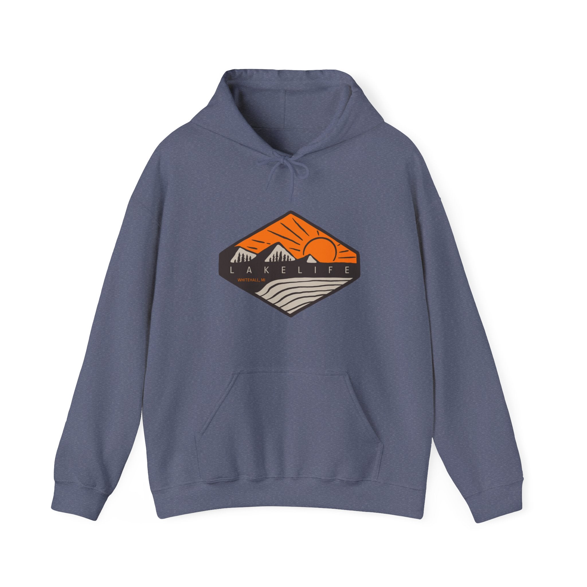 Orange Bluffs | Unisex Heavy Blend? Hooded Sweatshirt