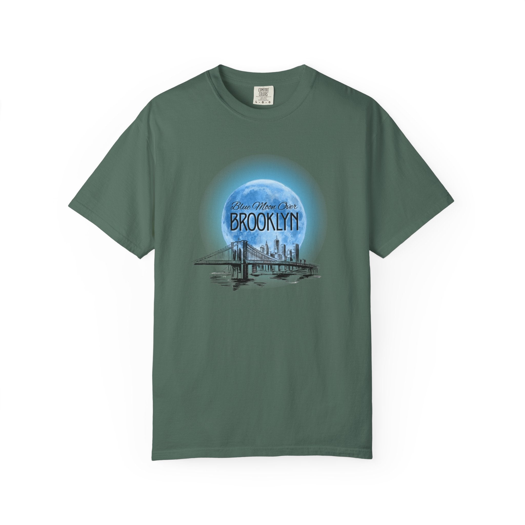 Blue Moon Over Brooklyn Tee – Made for Late Nights & Slow Mornings