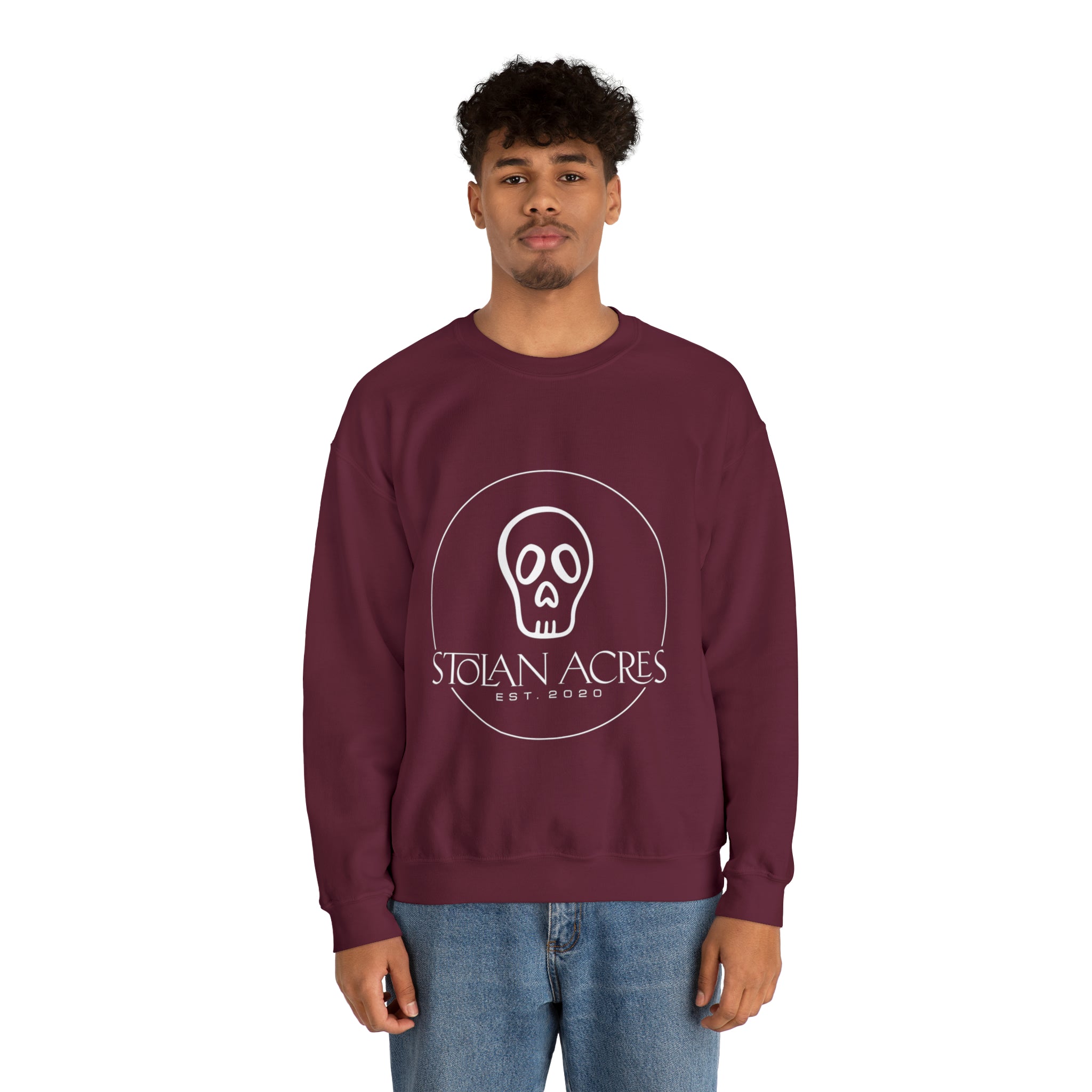 Stolan Acres Skull Crewneck Sweatshirt