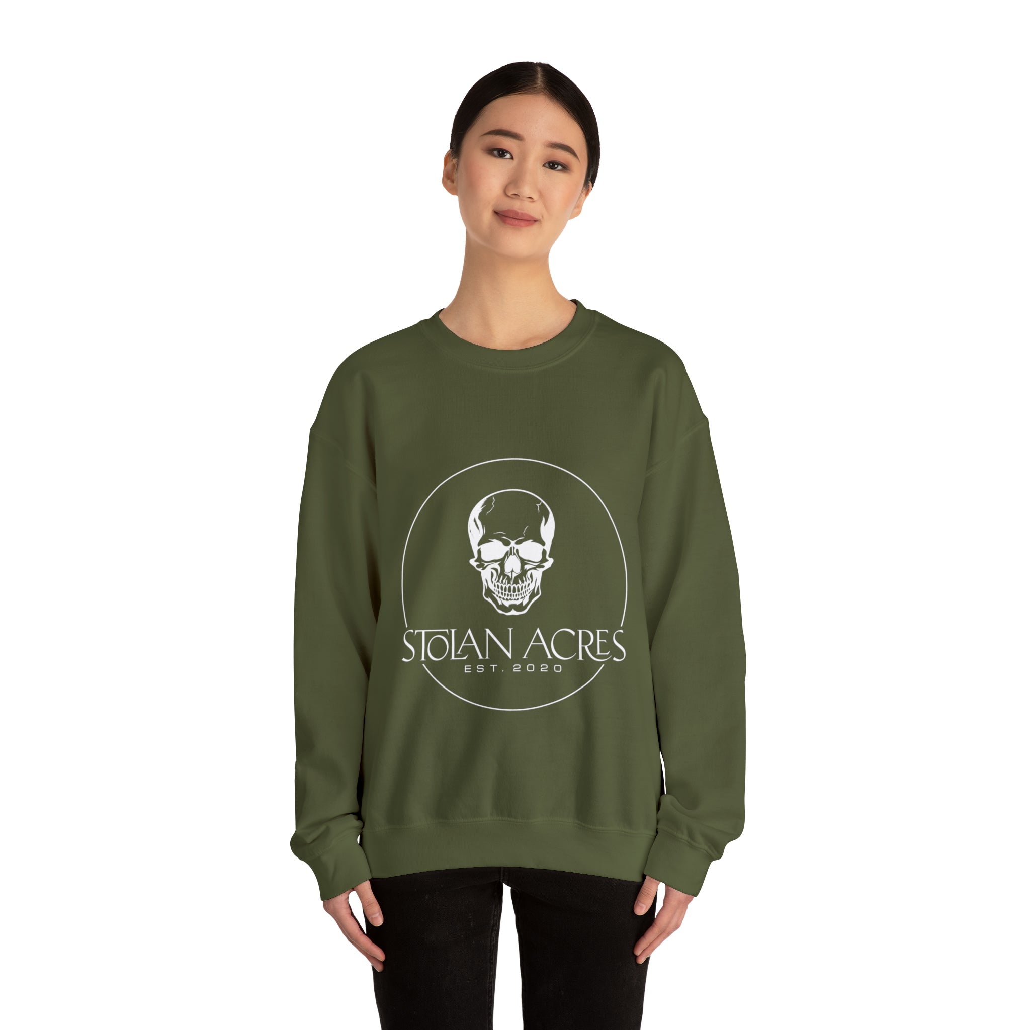 Stolan Acres Skull Crewneck Sweatshirt