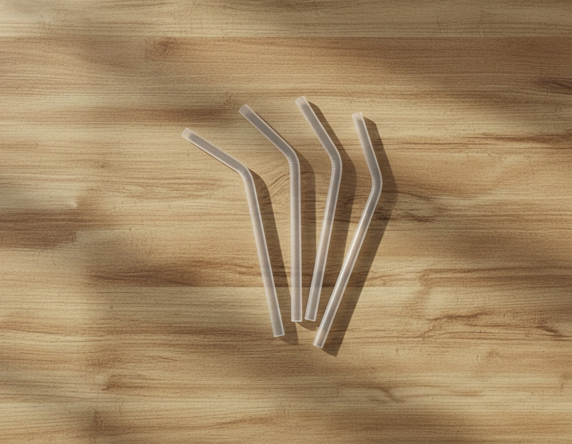 Luxe Reusable Silicone Straws (20oz/30oz) - Set of 2