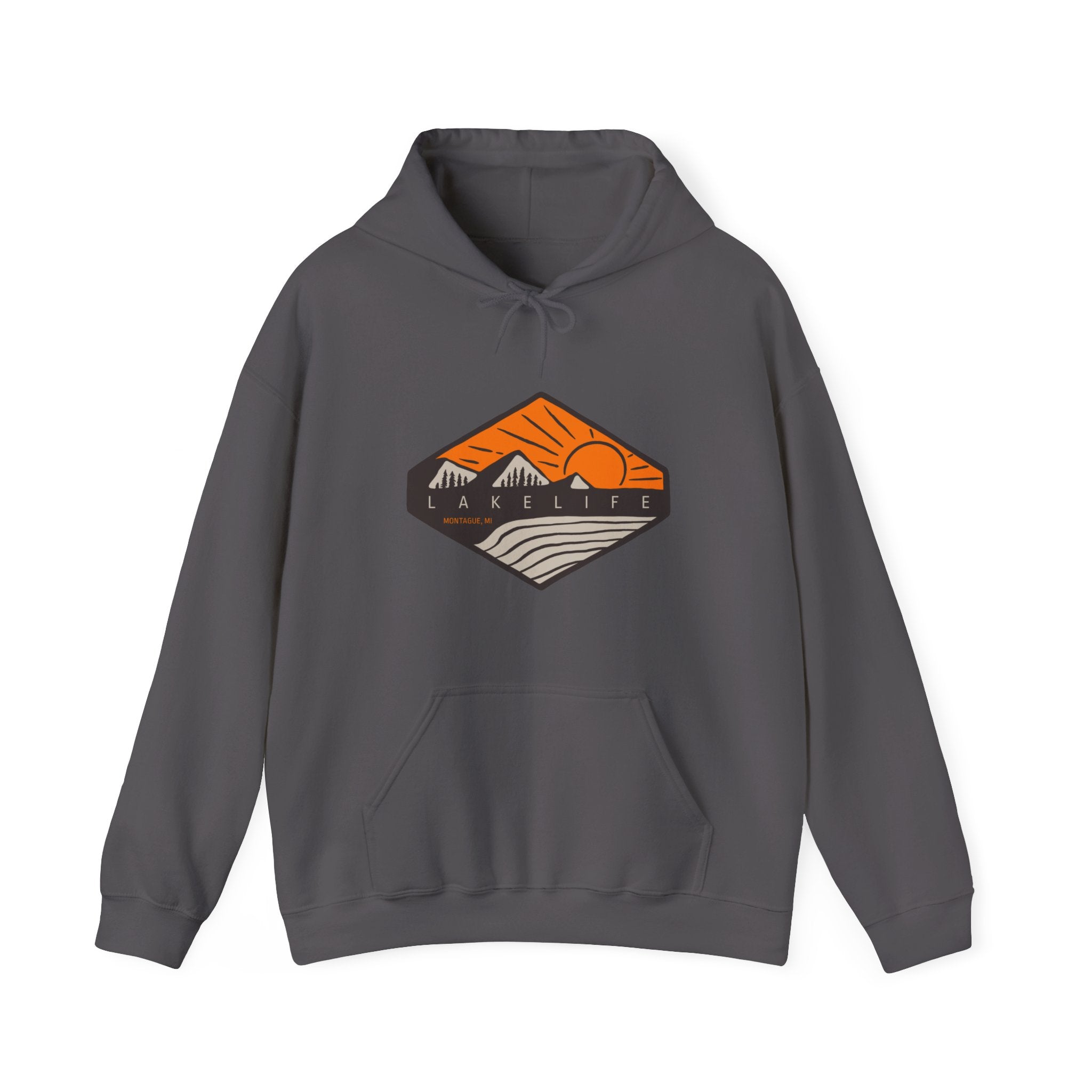 Orange Bluffs | Unisex Heavy Blend? Hooded Sweatshirt