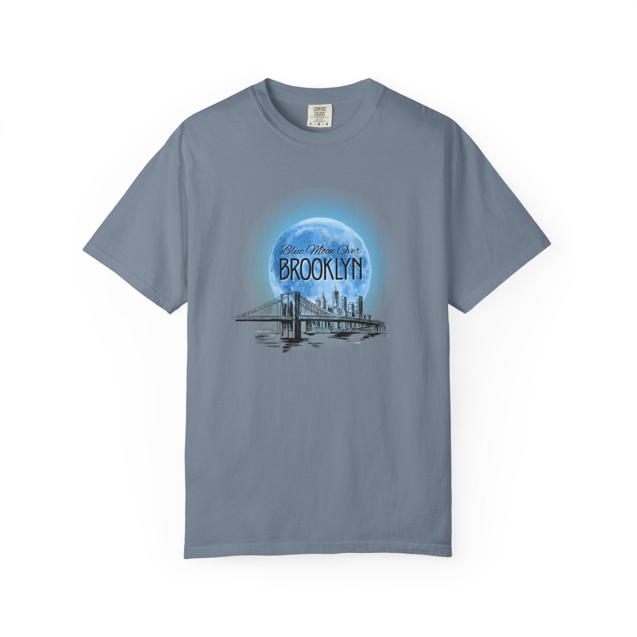 Blue Moon Over Brooklyn Tee – Made for Late Nights & Slow Mornings