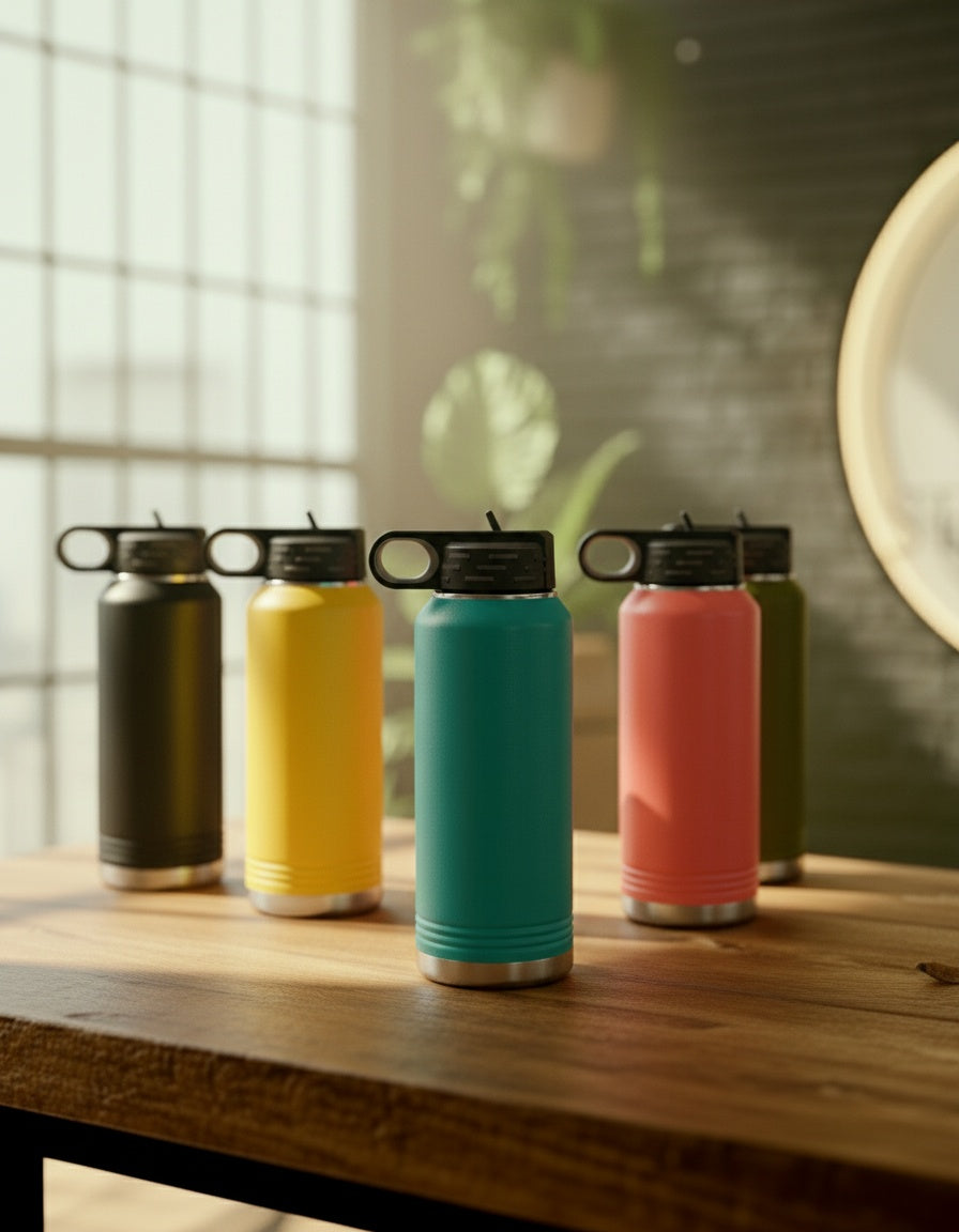 32oz Stainless Steel Water Bottle