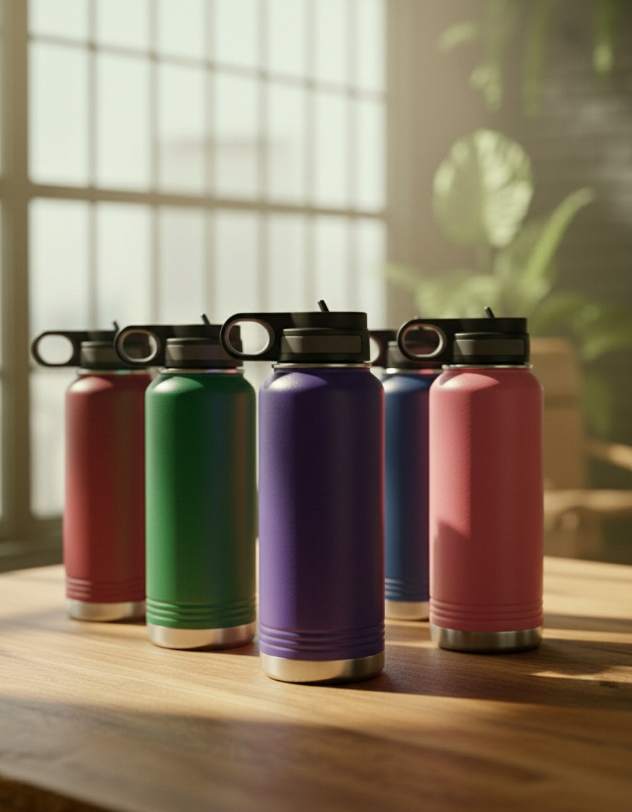 32oz Stainless Steel Water Bottle