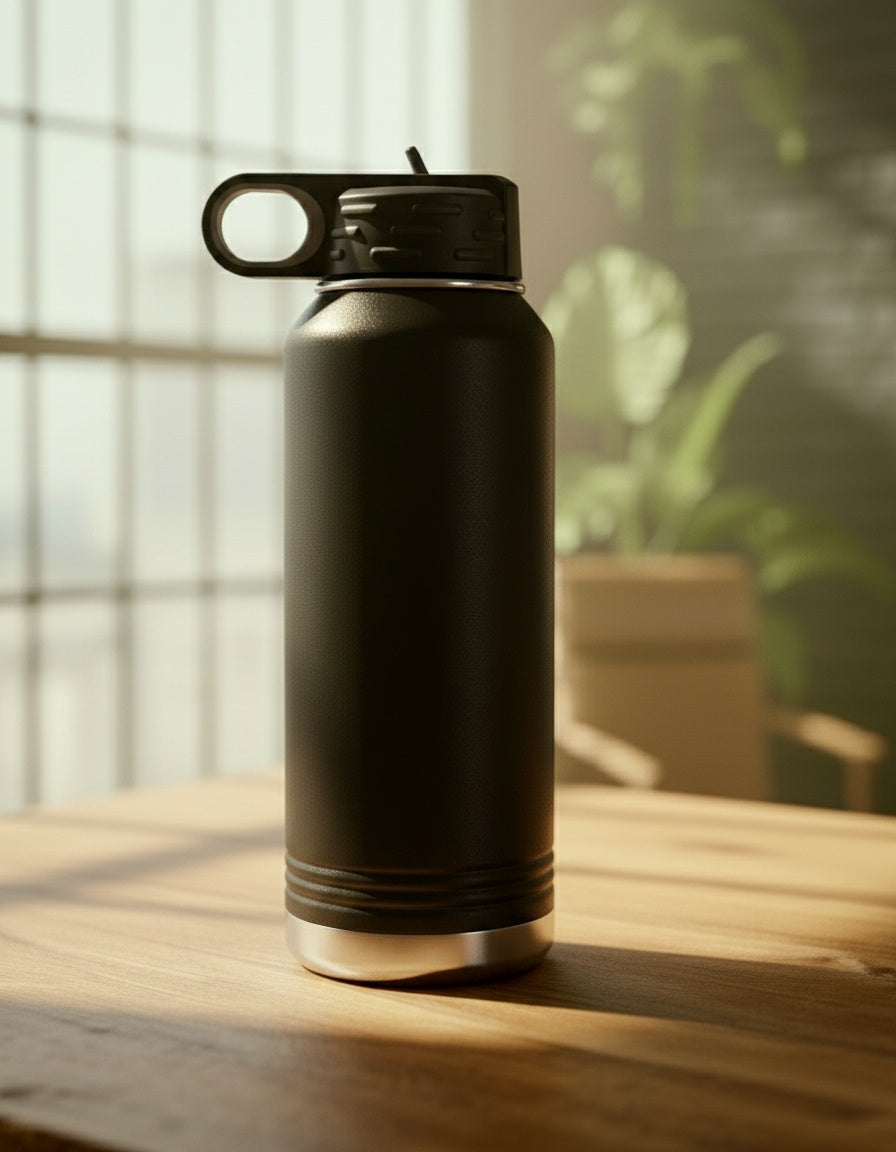 32oz Stainless Steel Water Bottle