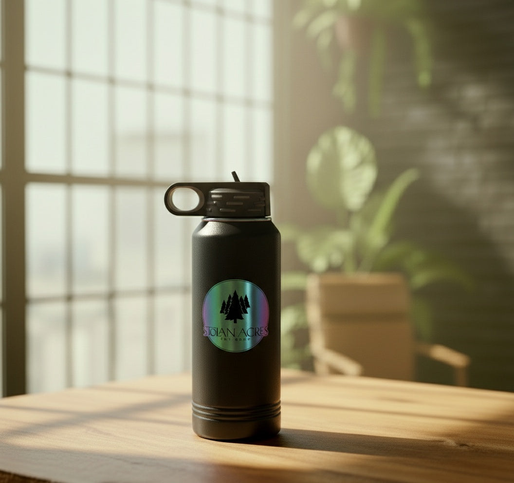 32oz Prism Bottle (Rainbow Plated)