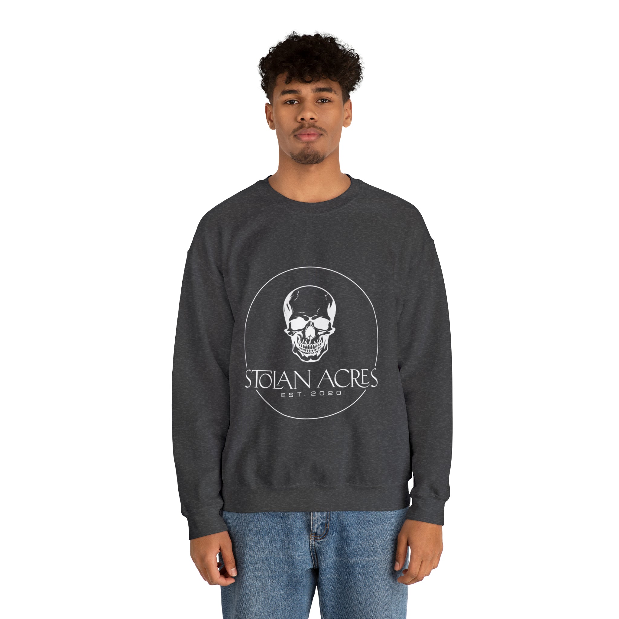 Stolan Acres Skull Crewneck Sweatshirt