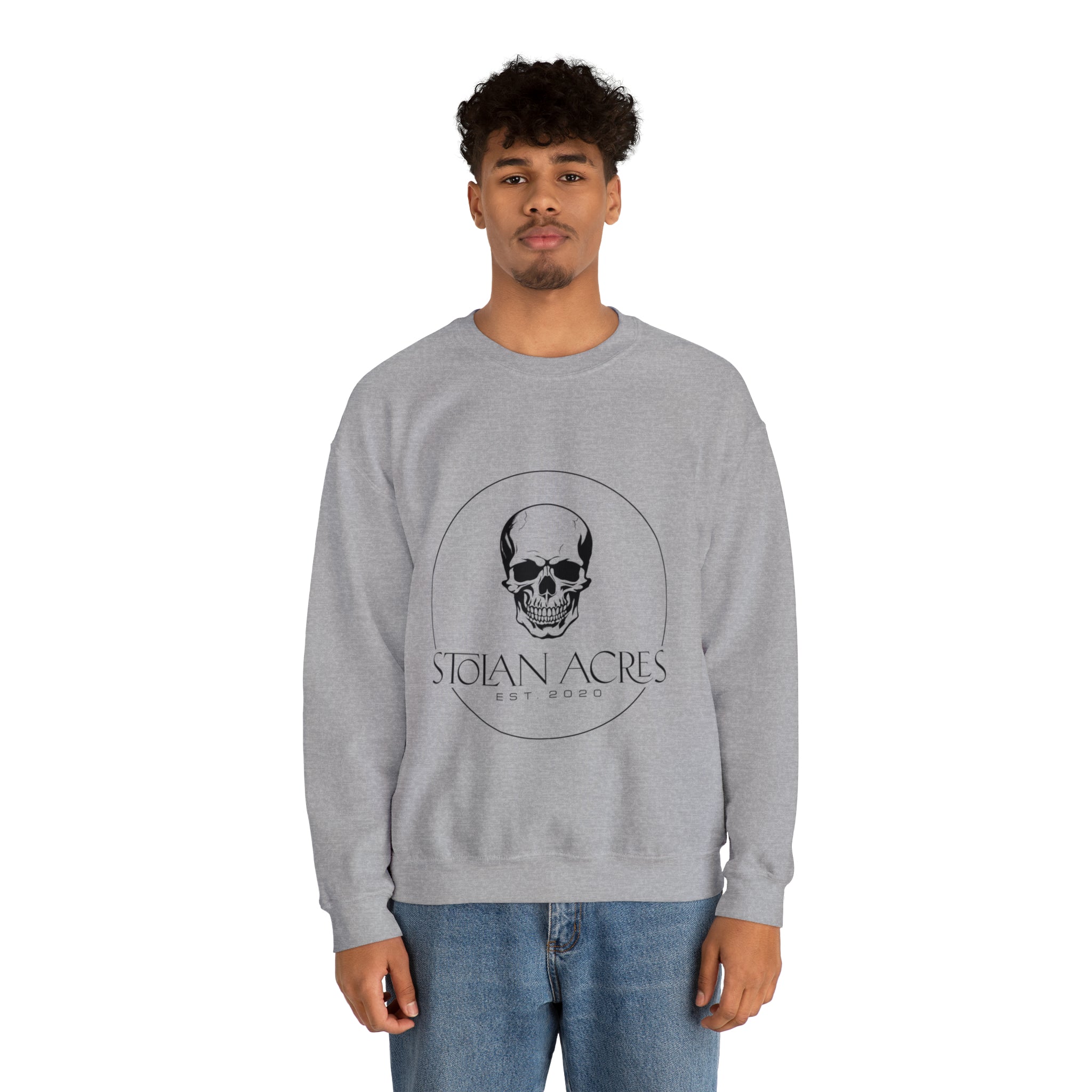 Stolan Acres Skull Crewneck Sweatshirt