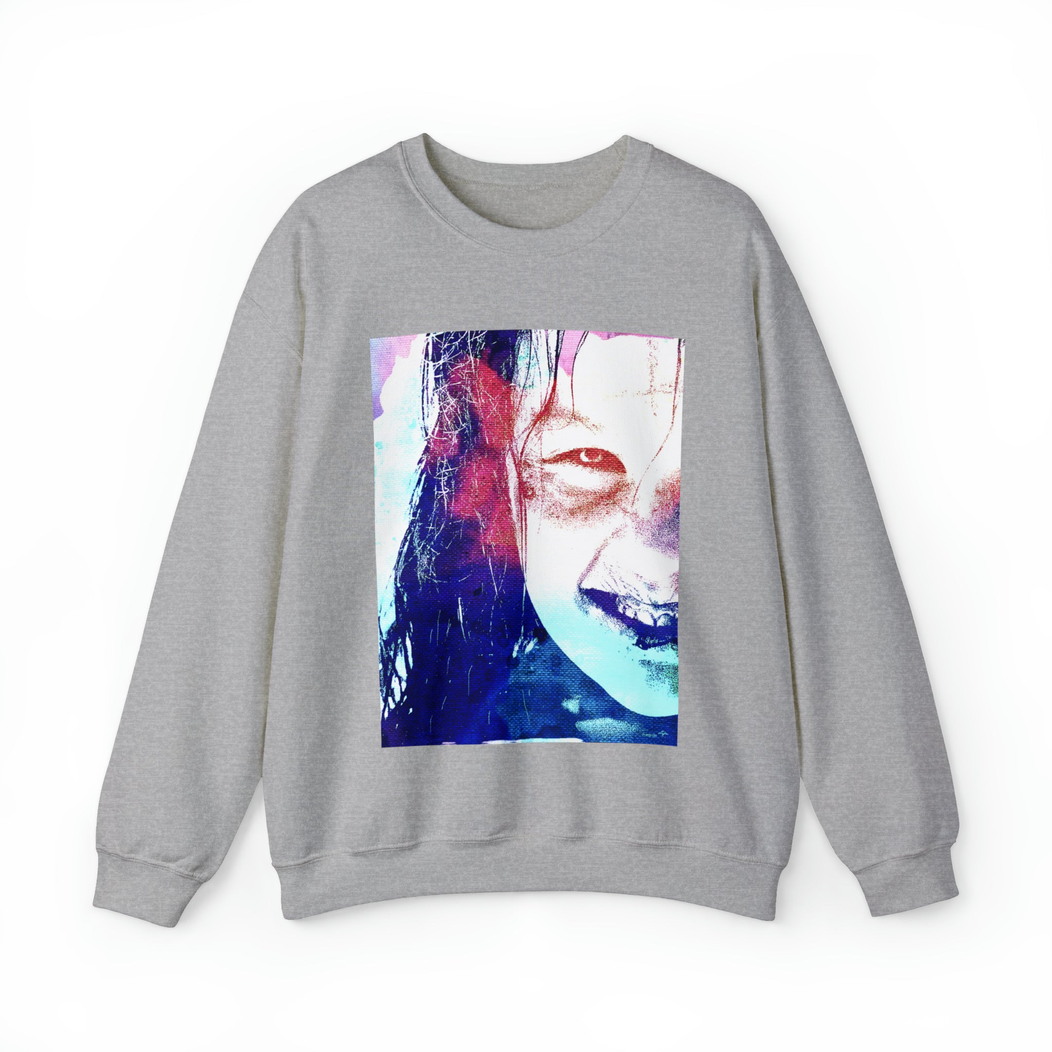 Exorcist Crewneck Sweatshirt (Pink and Navy Variant)