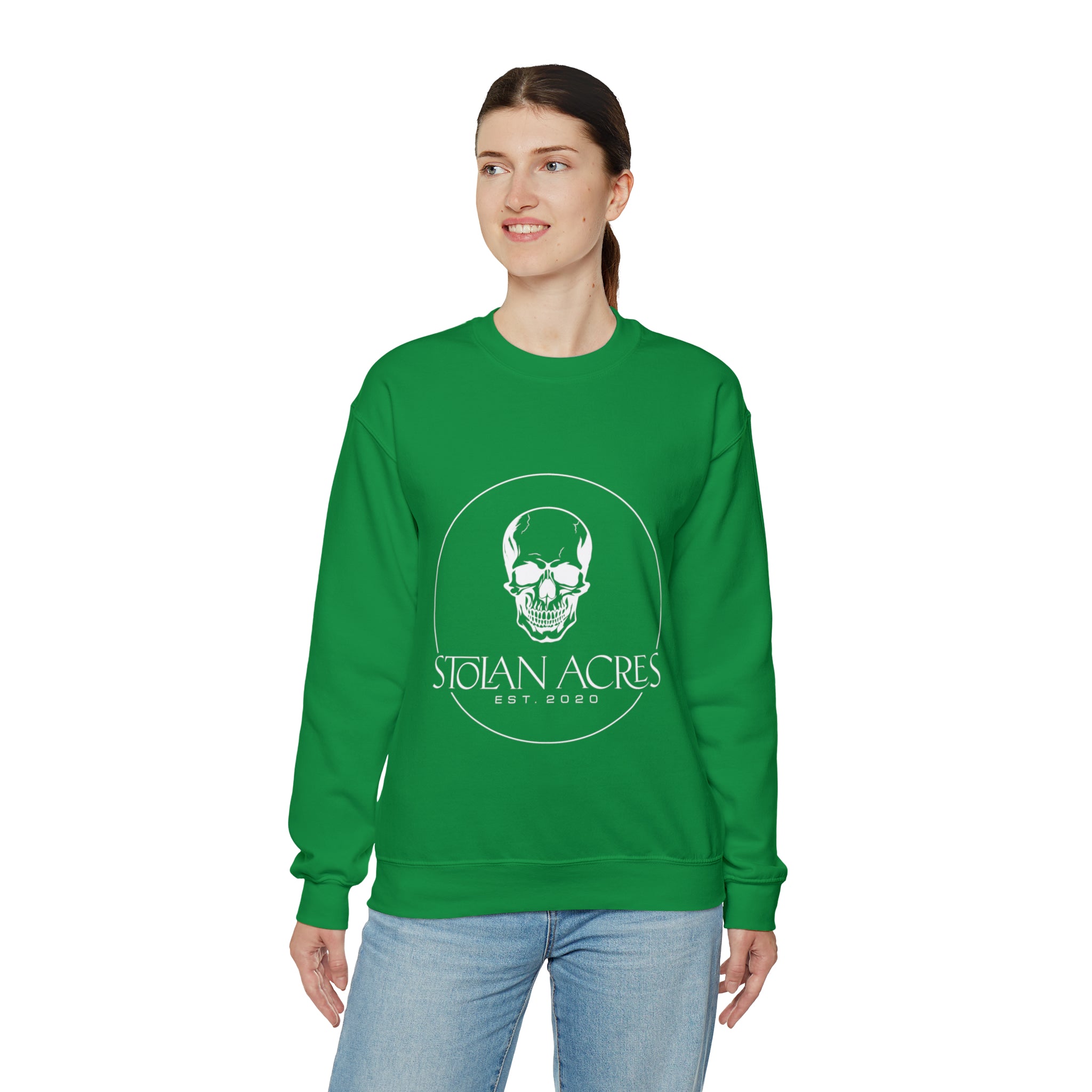 Stolan Acres Skull Crewneck Sweatshirt