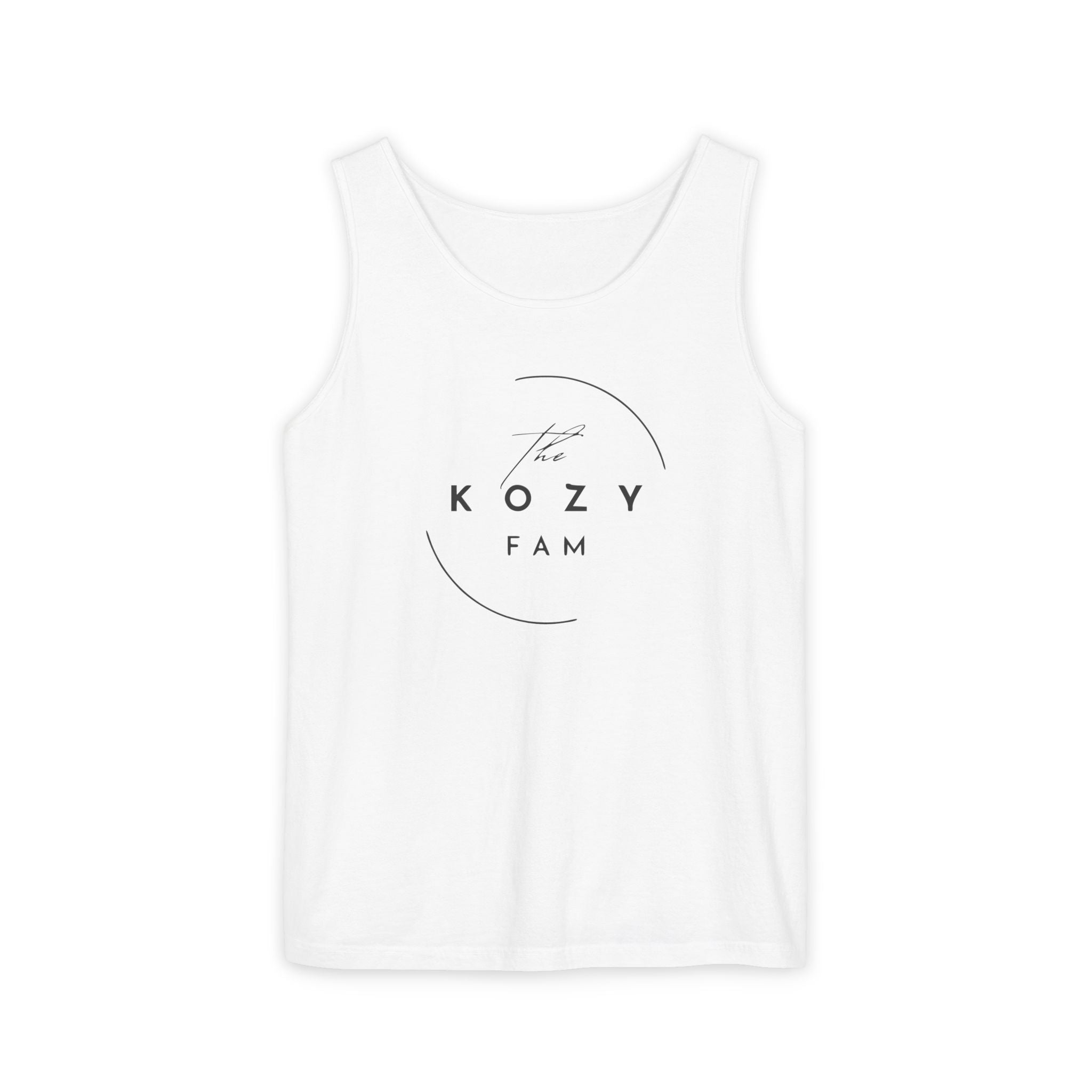 The Kozy Fam - Unisex Garment-Dyed Tank Top