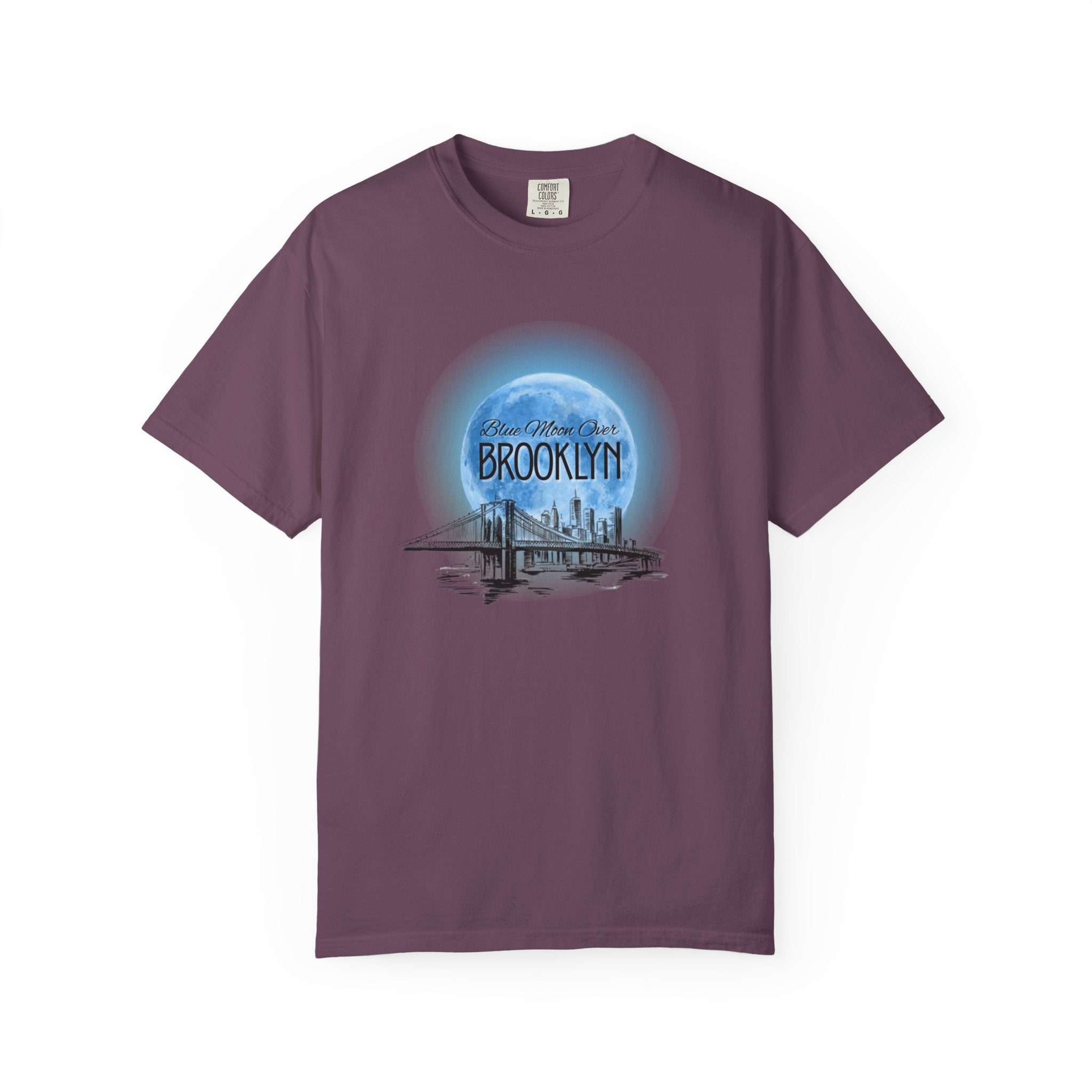 Blue Moon Over Brooklyn Tee – Made for Late Nights & Slow Mornings