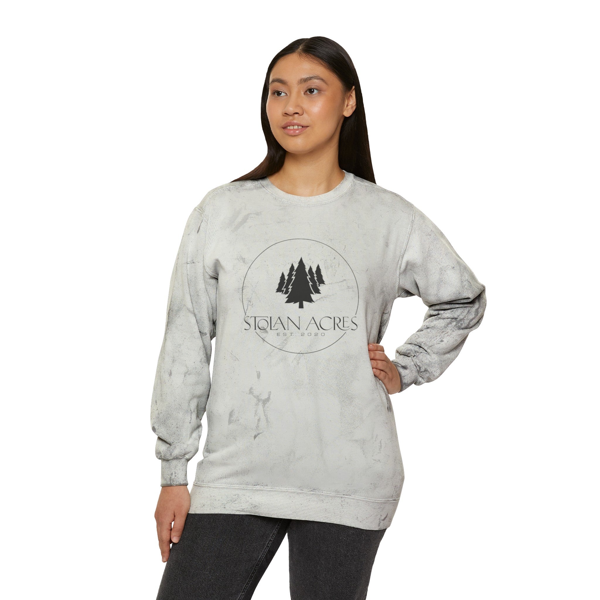 Stolan Acres | Color Blast Crewneck Sweatshirt
