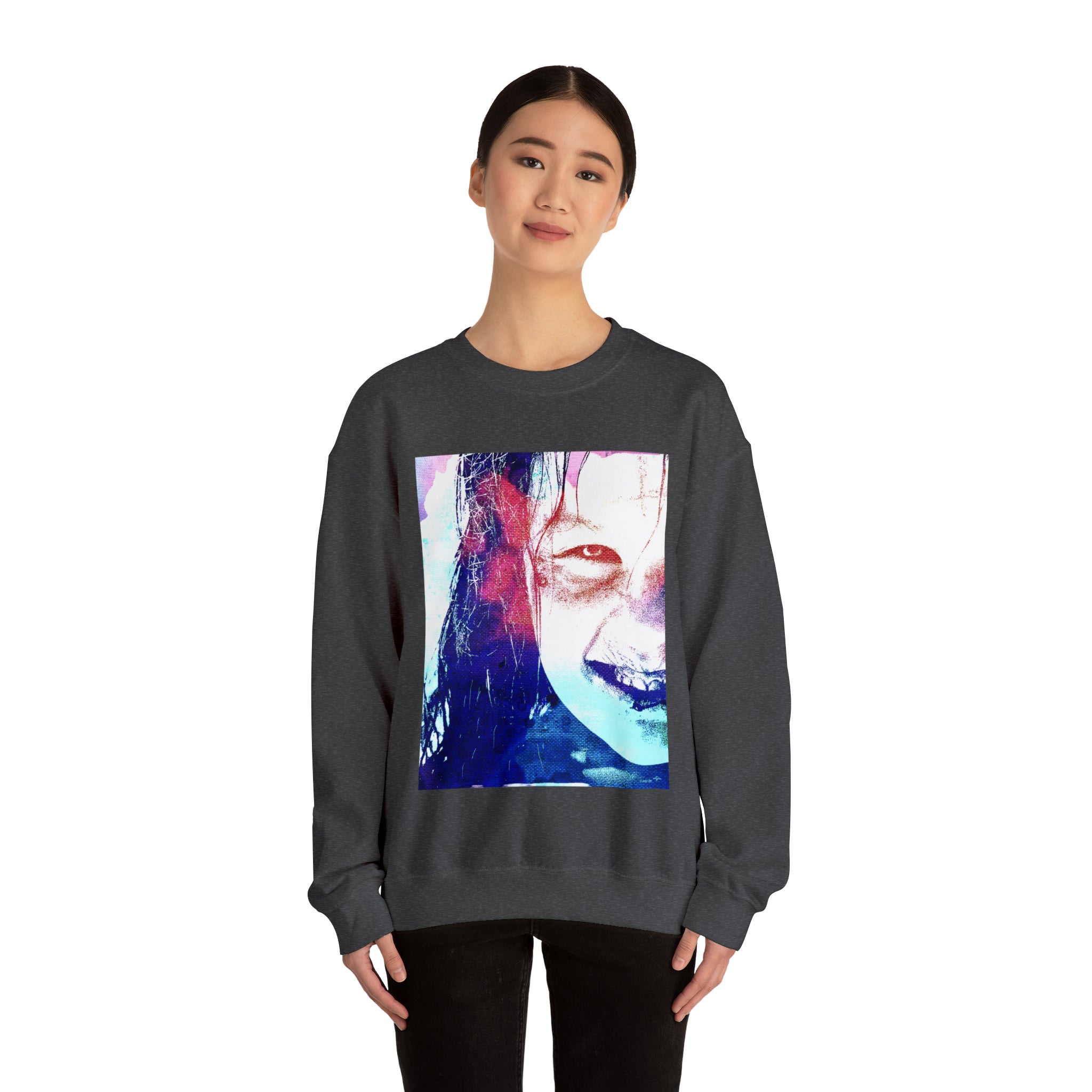 Exorcist Crewneck Sweatshirt (Pink and Navy Variant)