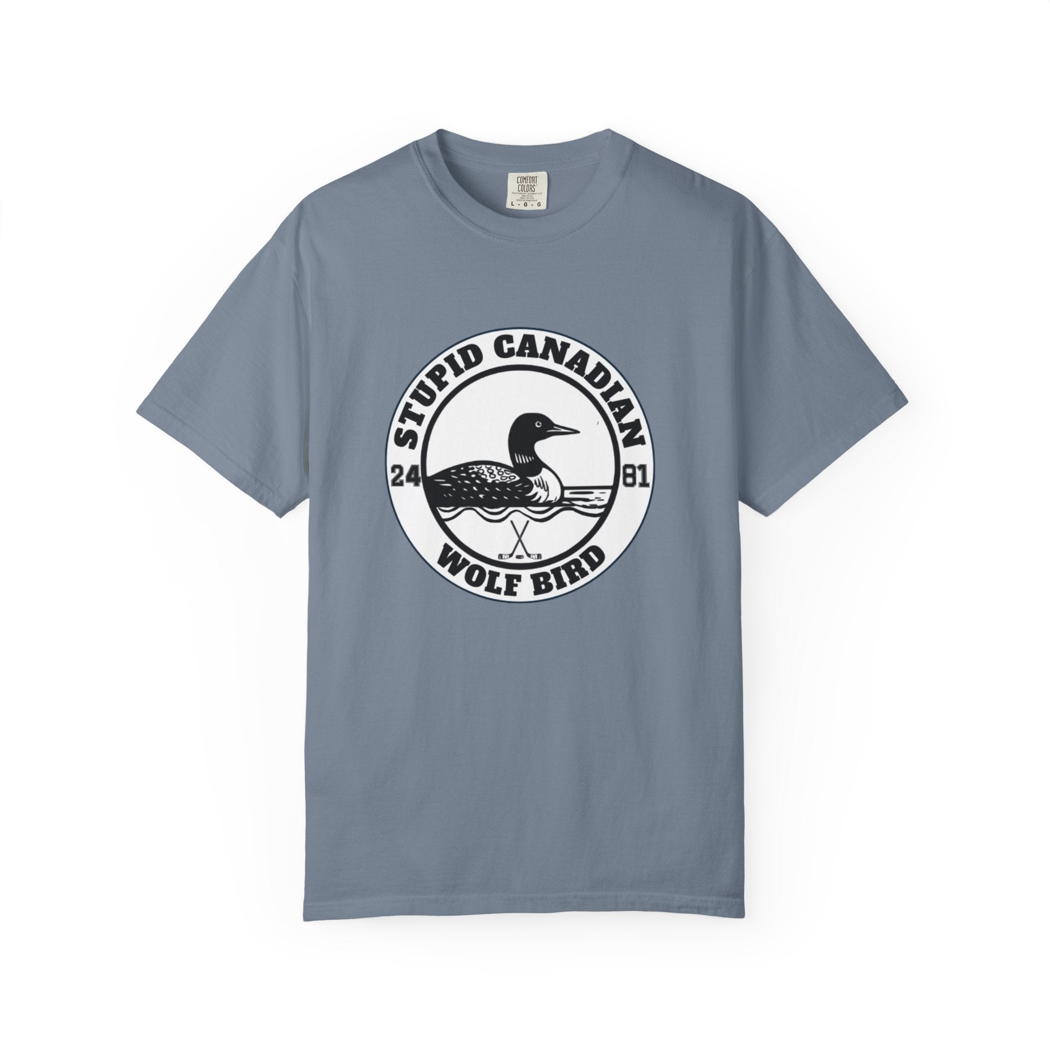 Wolf Bird Graphic Tee | Dry Humor Outdoor Shirt