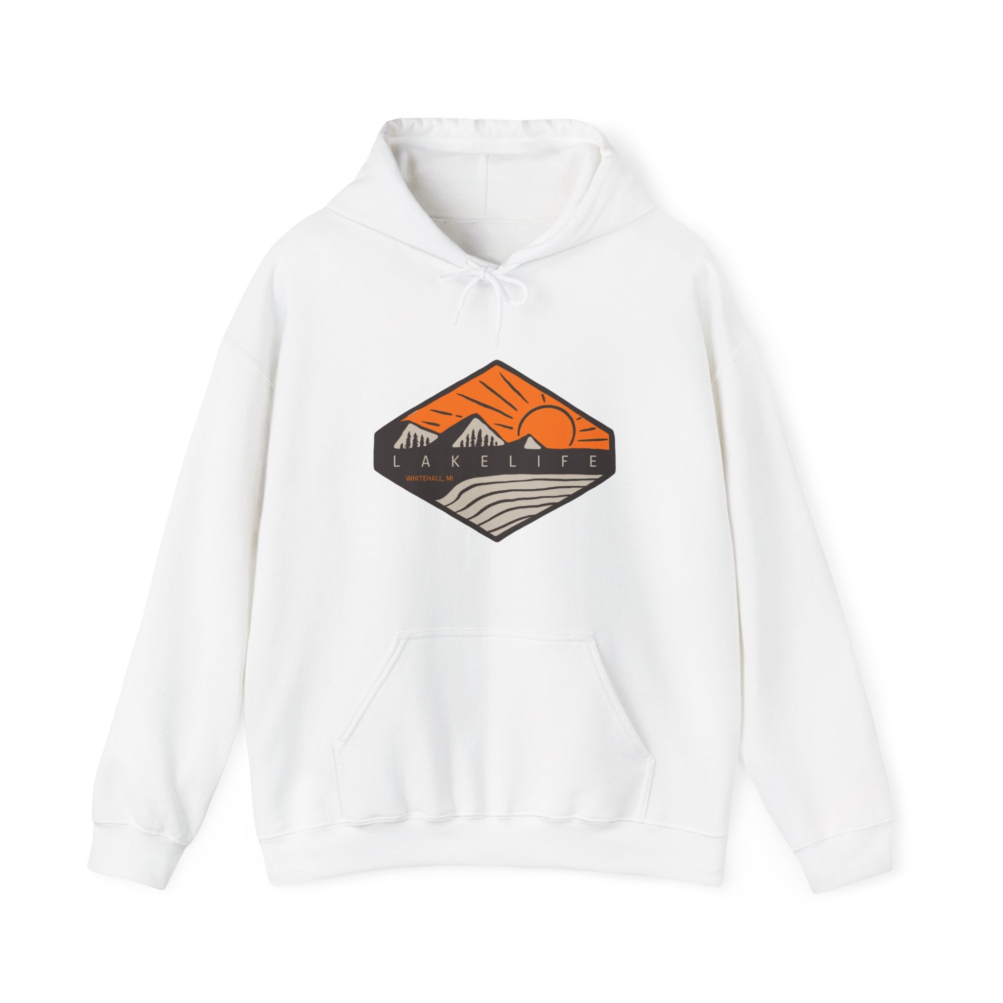 Orange Bluffs | Unisex Heavy Blend? Hooded Sweatshirt