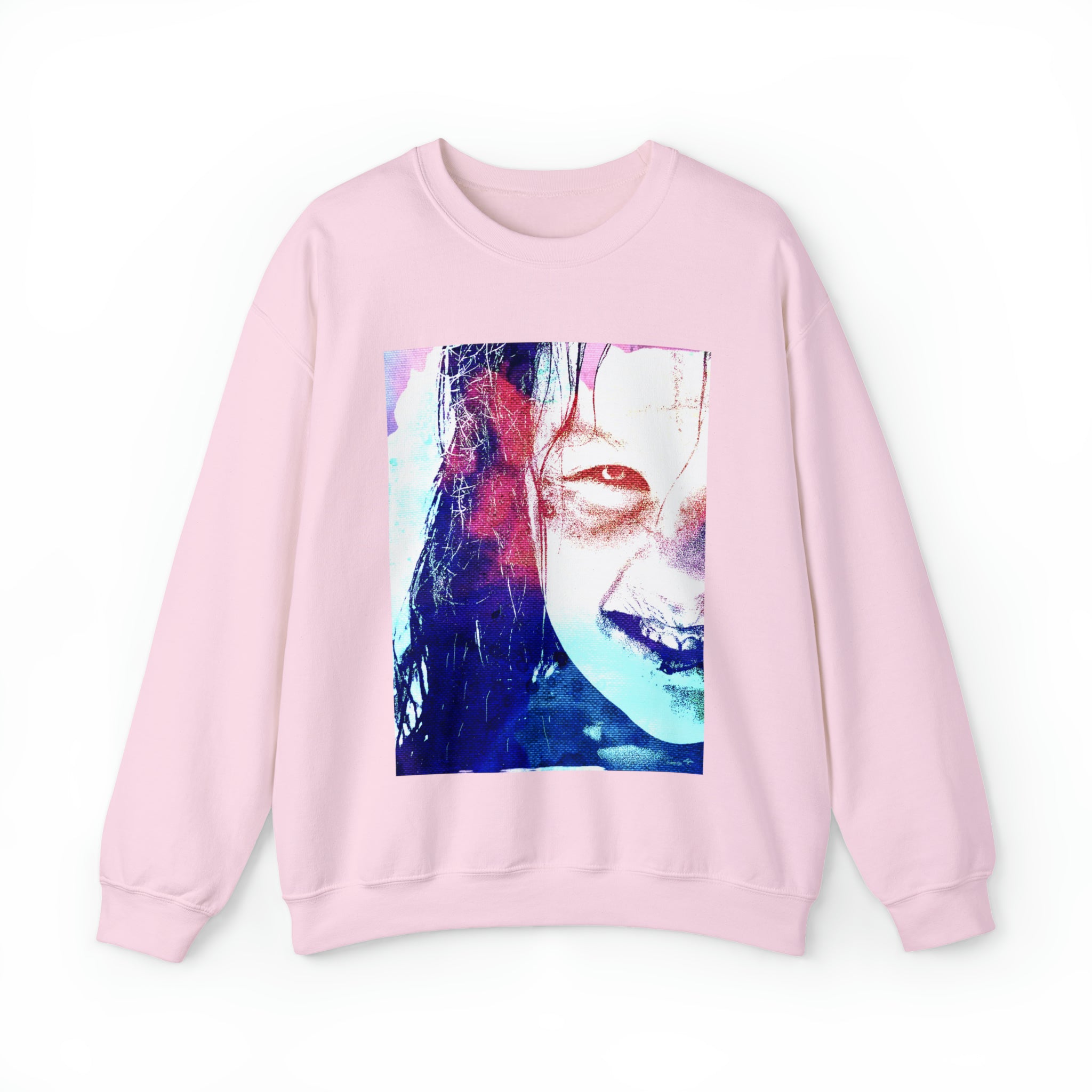 Exorcist Crewneck Sweatshirt (Pink and Navy Variant)