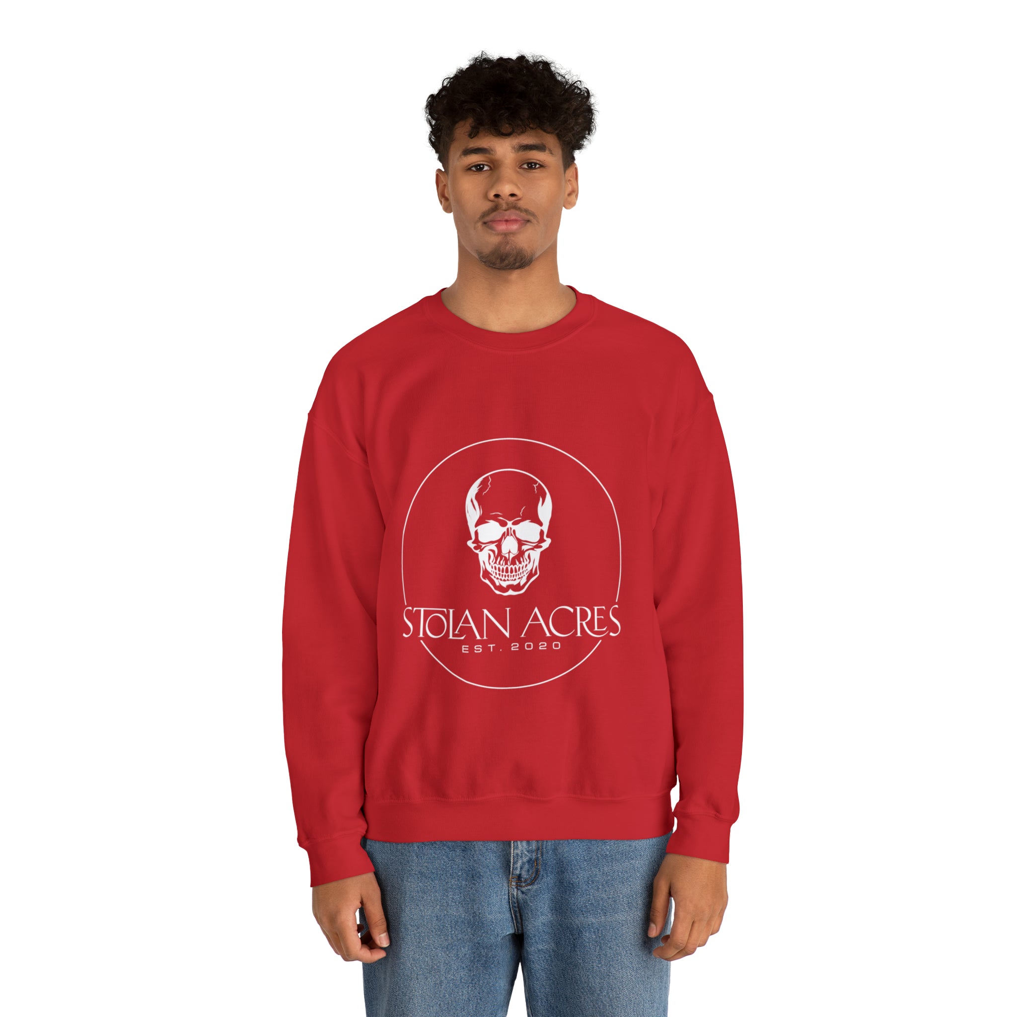 Stolan Acres Skull Crewneck Sweatshirt