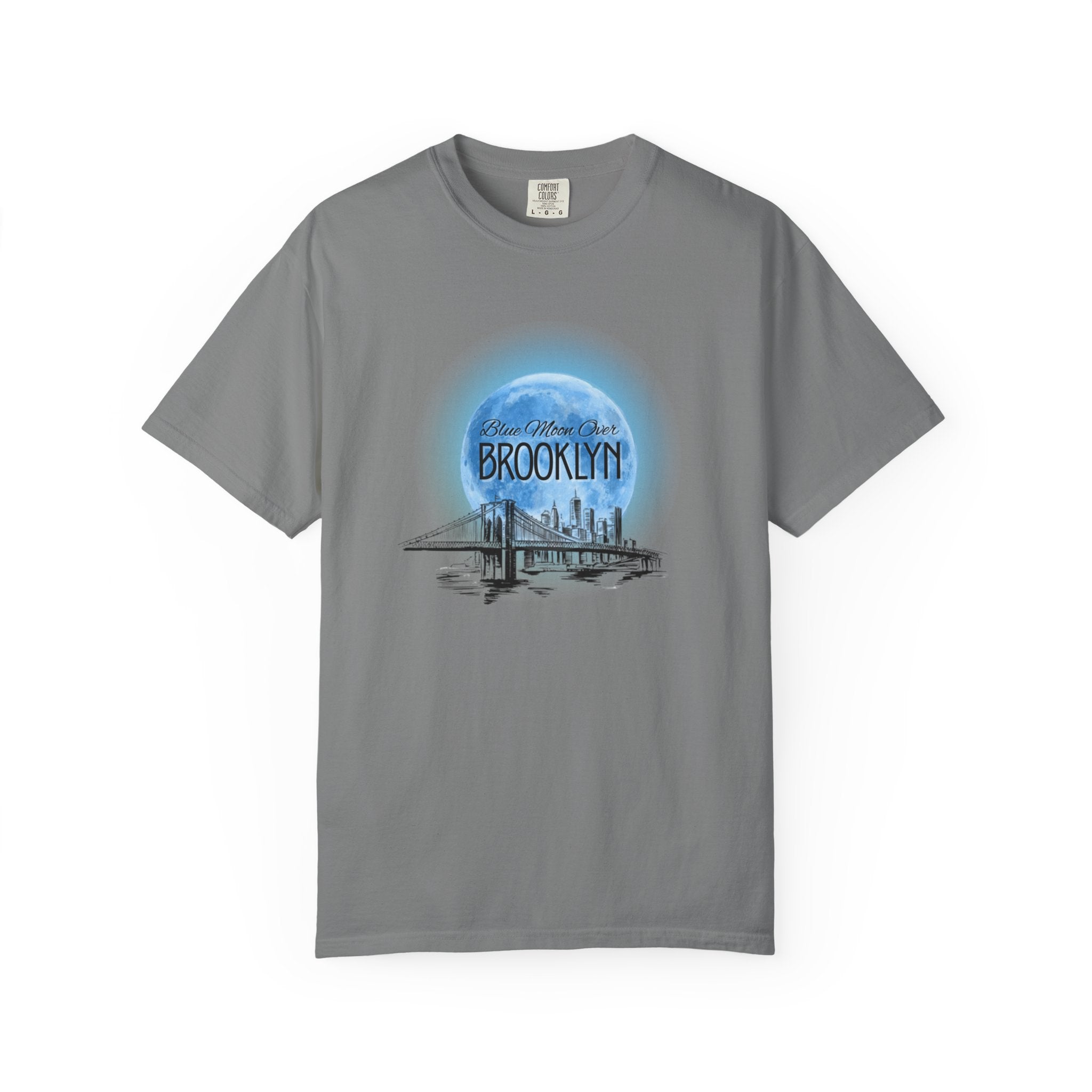 Blue Moon Over Brooklyn Tee – Made for Late Nights & Slow Mornings