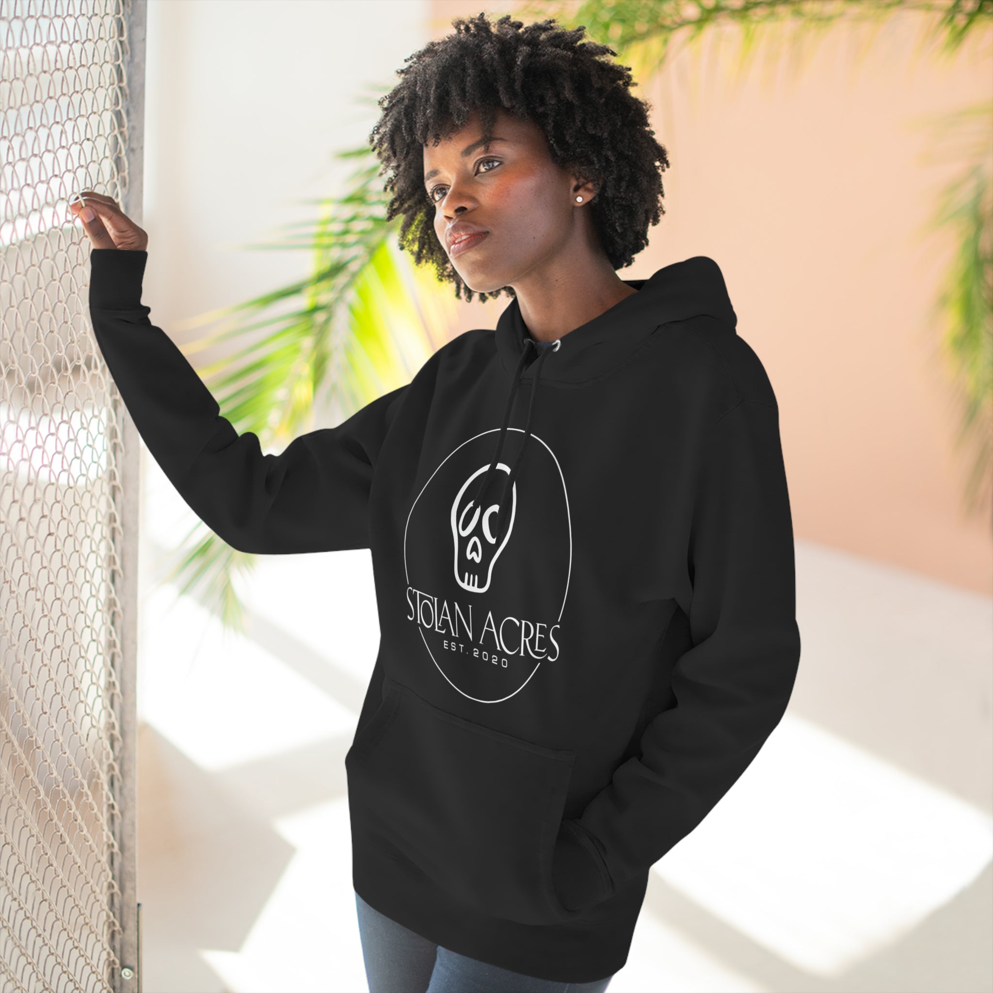 Stolan Acres Skull Hoodie