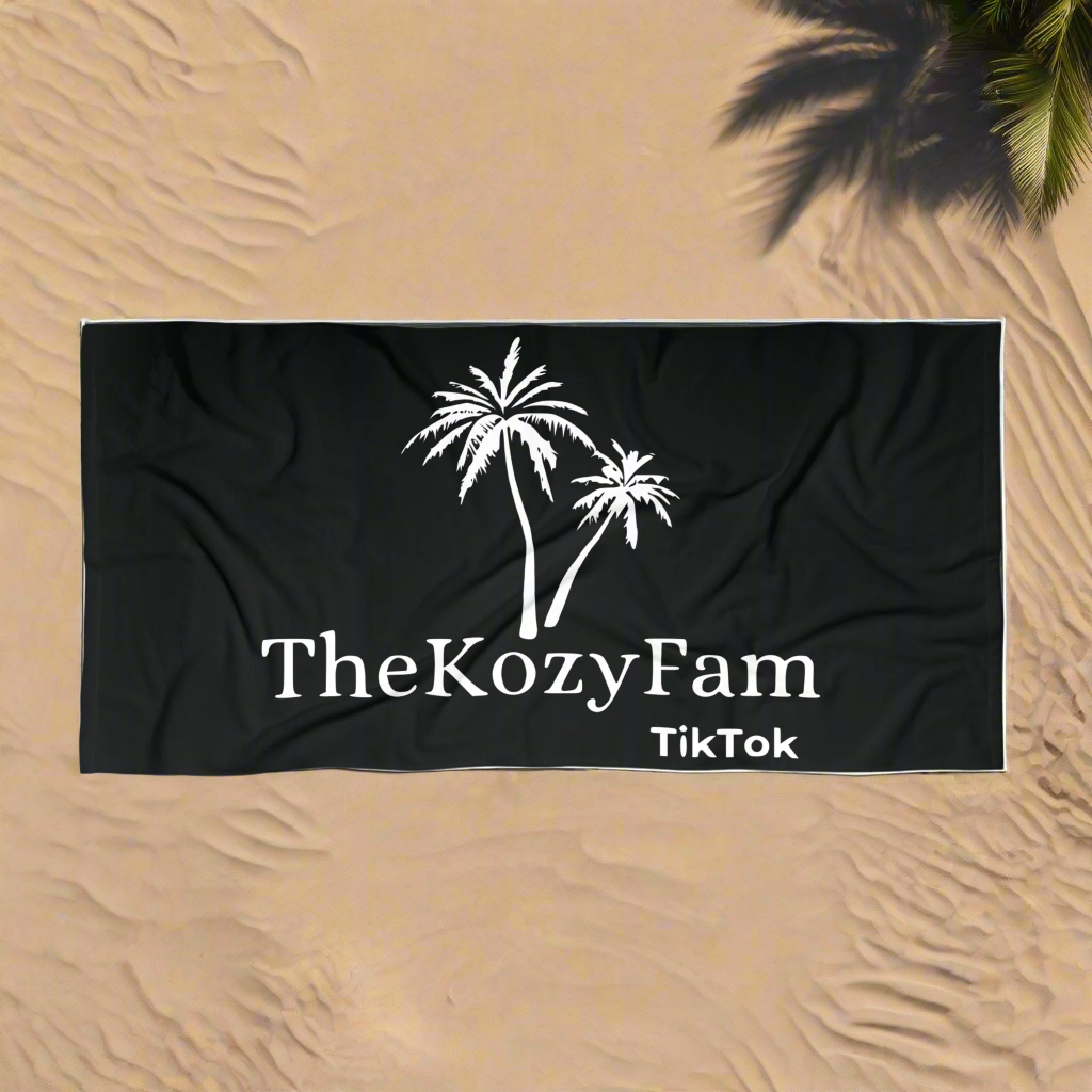 The Kozy Fam Beach Towel