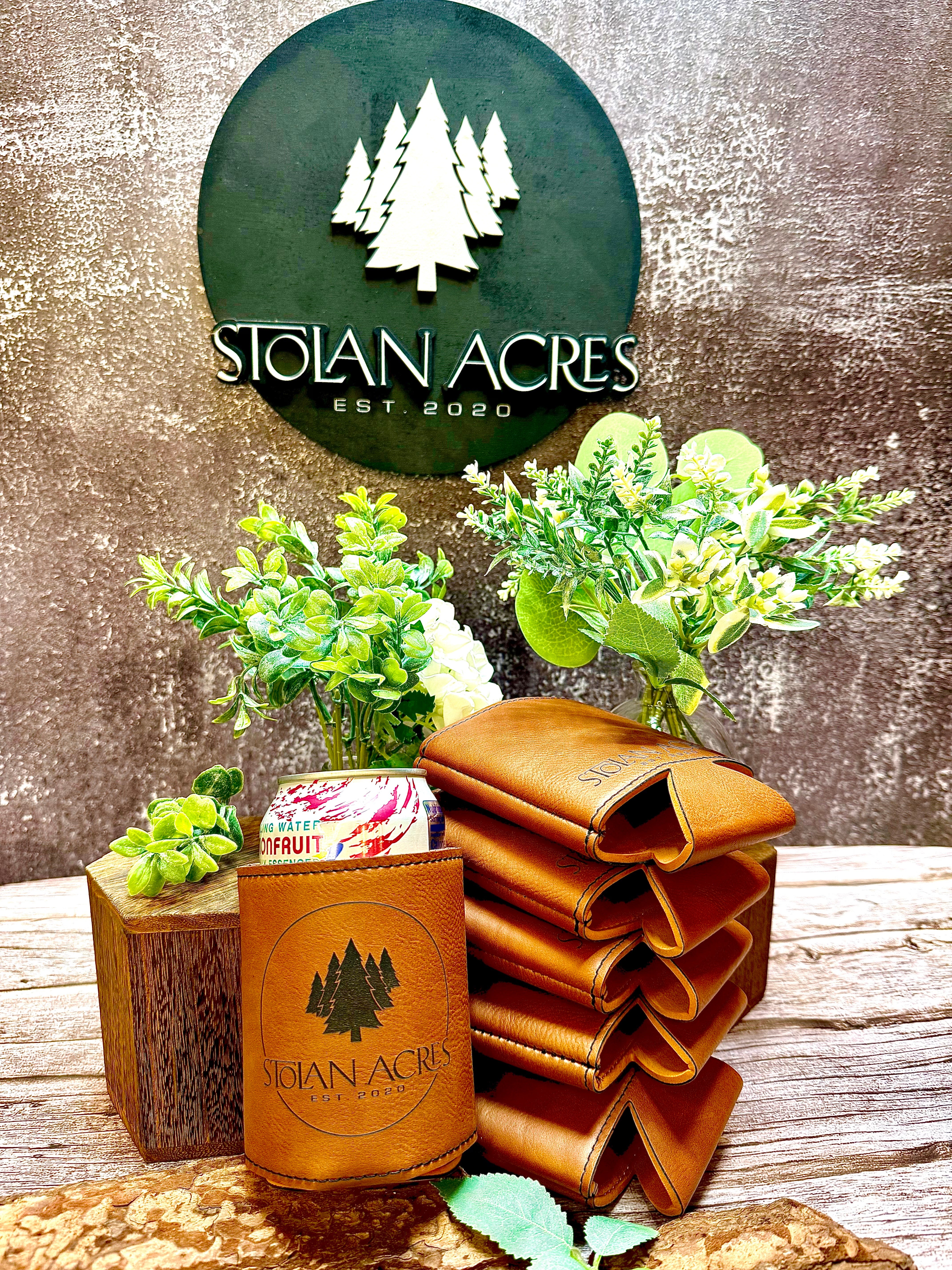 Promote Your Brand: Leather Can Kooze (1)