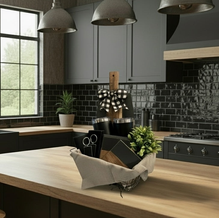 The Obsidian & Oak Basket