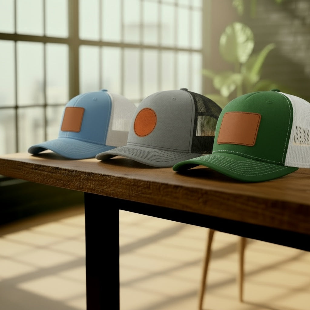 Richardson 112 Leather Patch Hat