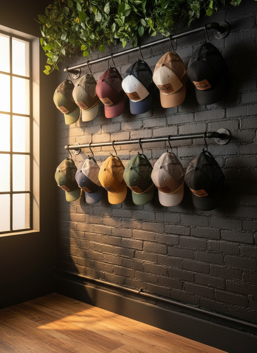 Richardson 112 Leather Patch Hat